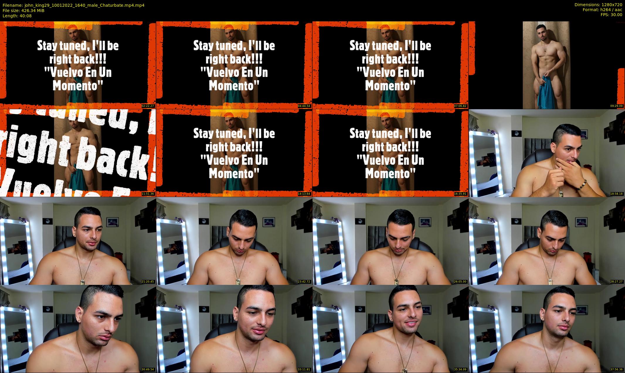 john_king29 — 41 minute Chaturbate male cam show recording, 720p, Jan 10, 2022
