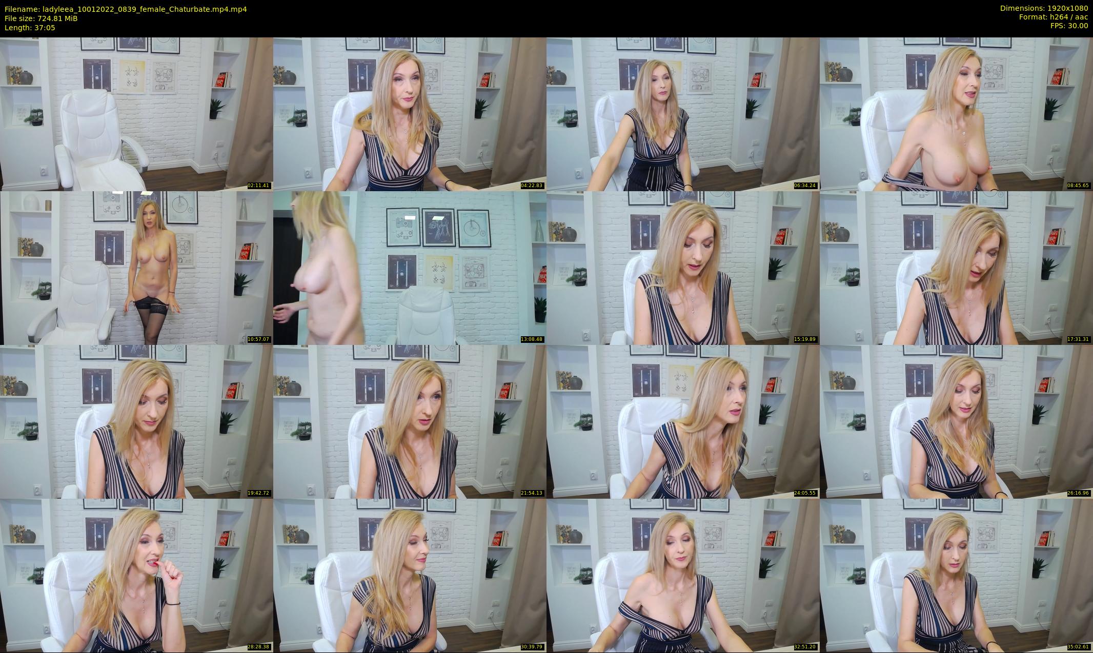 ladyleea — 38 minute Chaturbate female cam show recording, 1080p, Jan 10, 2022