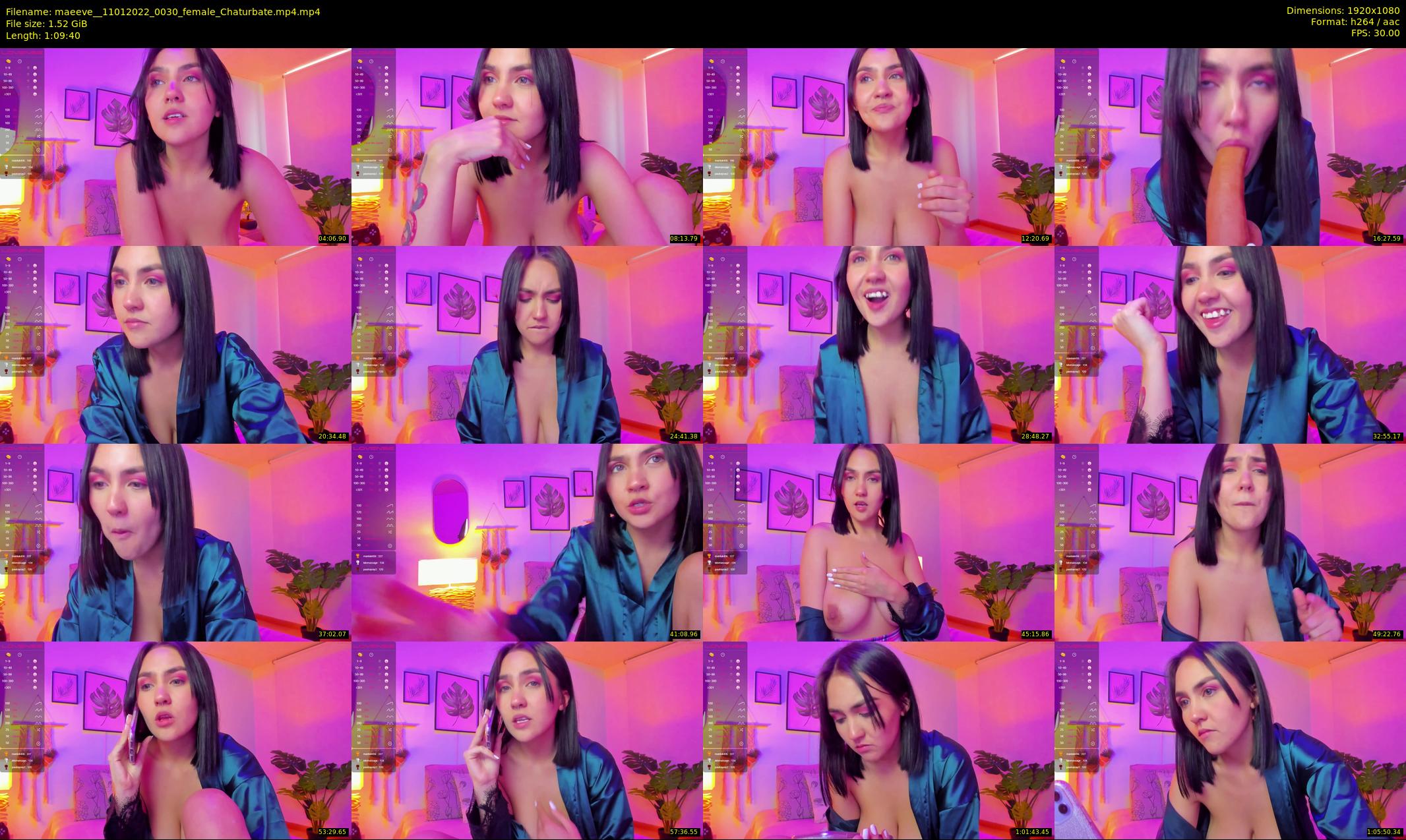 maeeve_ — 70 minute Chaturbate female cam show recording, 1080p, Jan 11, 2022