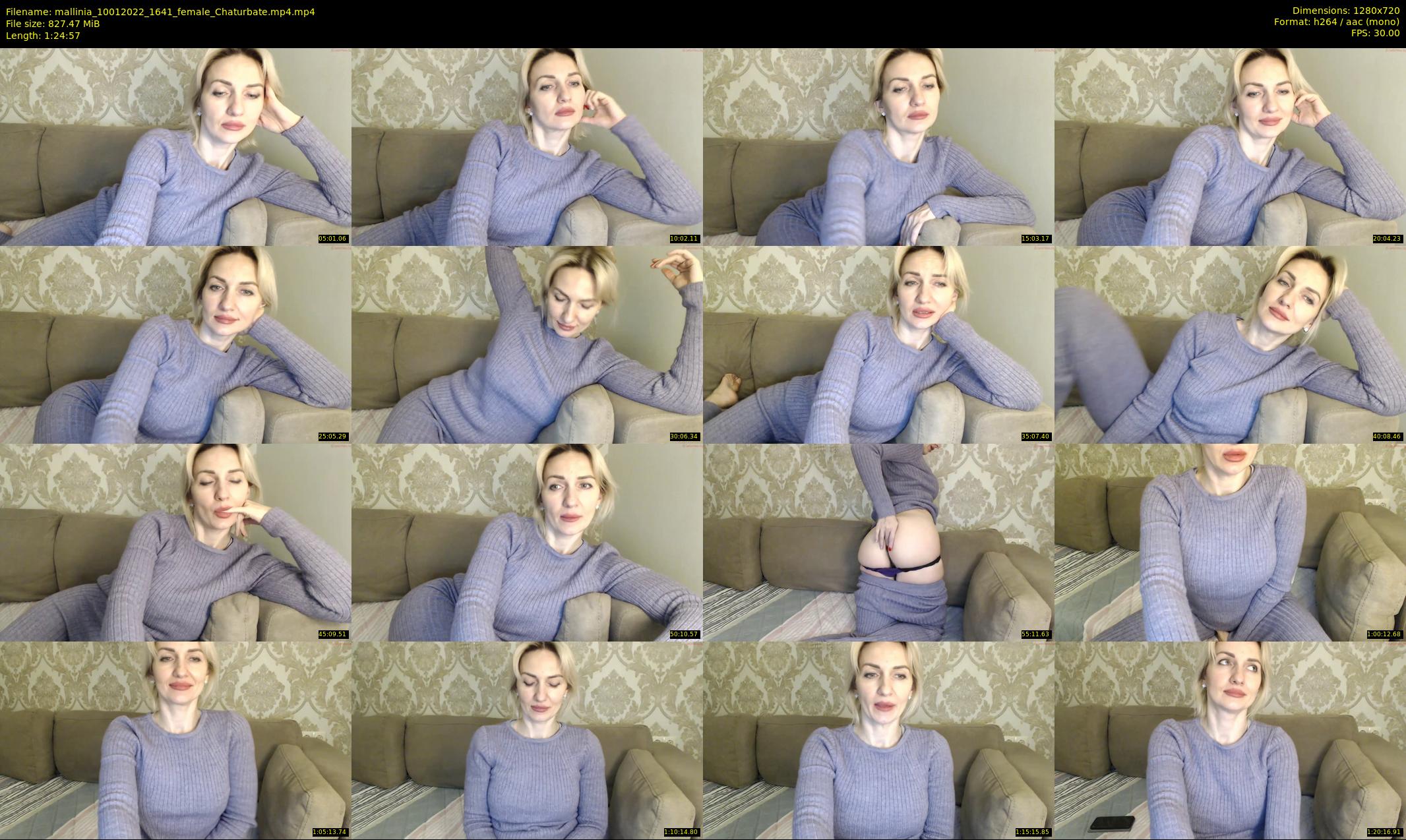 mallinia — 85 minute Chaturbate female cam show recording, 720p, Jan 10, 2022