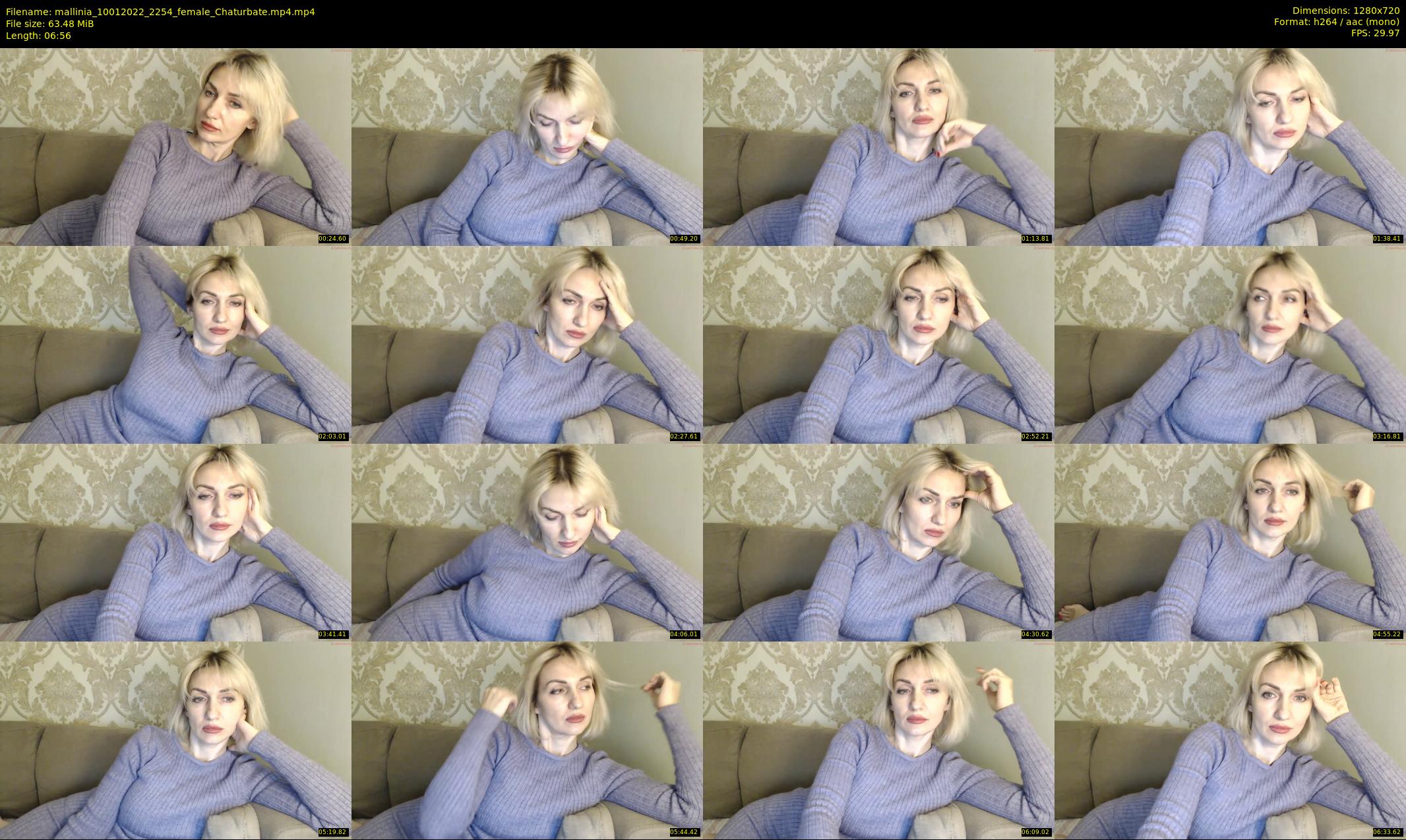 mallinia — 7 minute Chaturbate female cam show recording, 720p, Jan 10, 2022