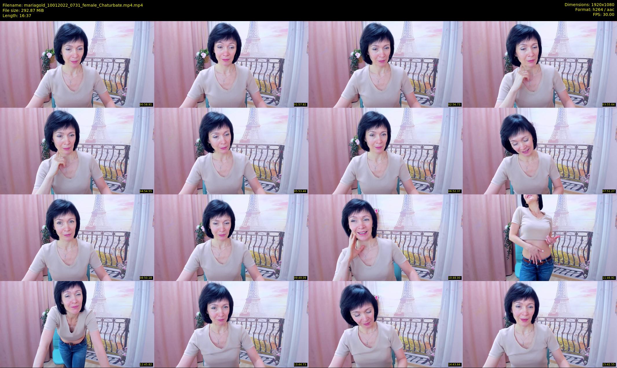 mariagold — 17 minute Chaturbate female cam show recording, 1080p, Jan 10, 2022