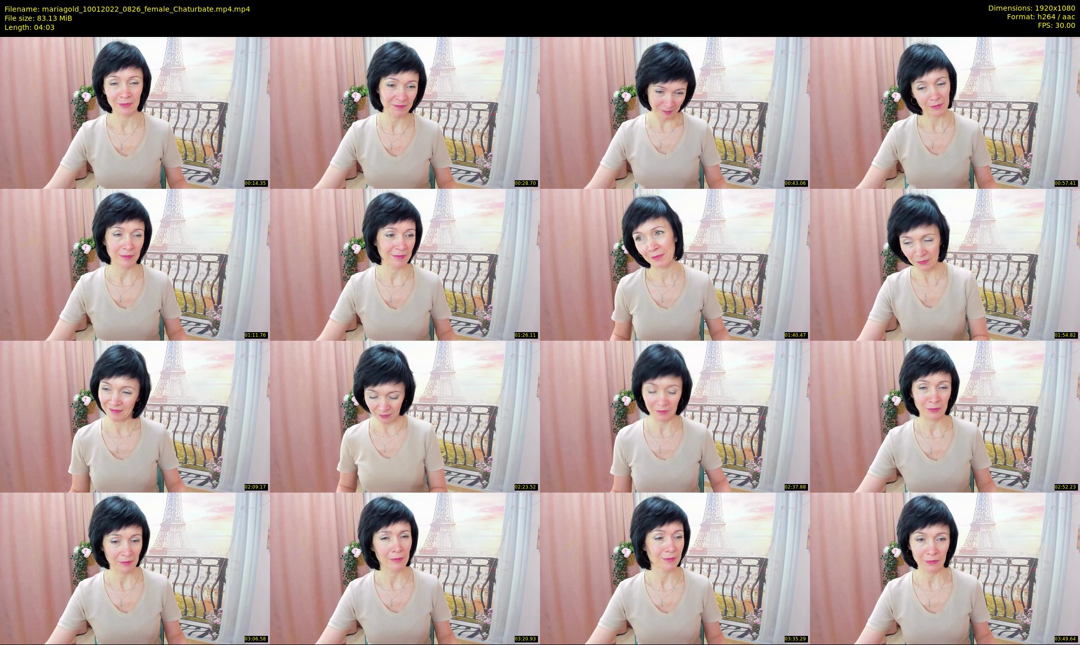 mariagold — 5 minute Chaturbate female cam show recording, 1080p, Jan 10, 2022