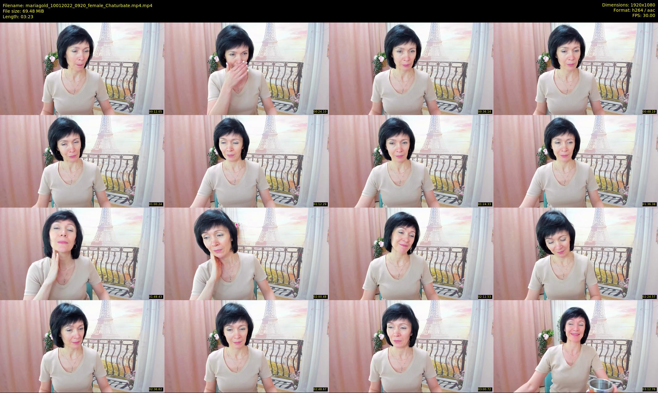 mariagold — 4 minute Chaturbate female cam show recording, 1080p, Jan 10, 2022