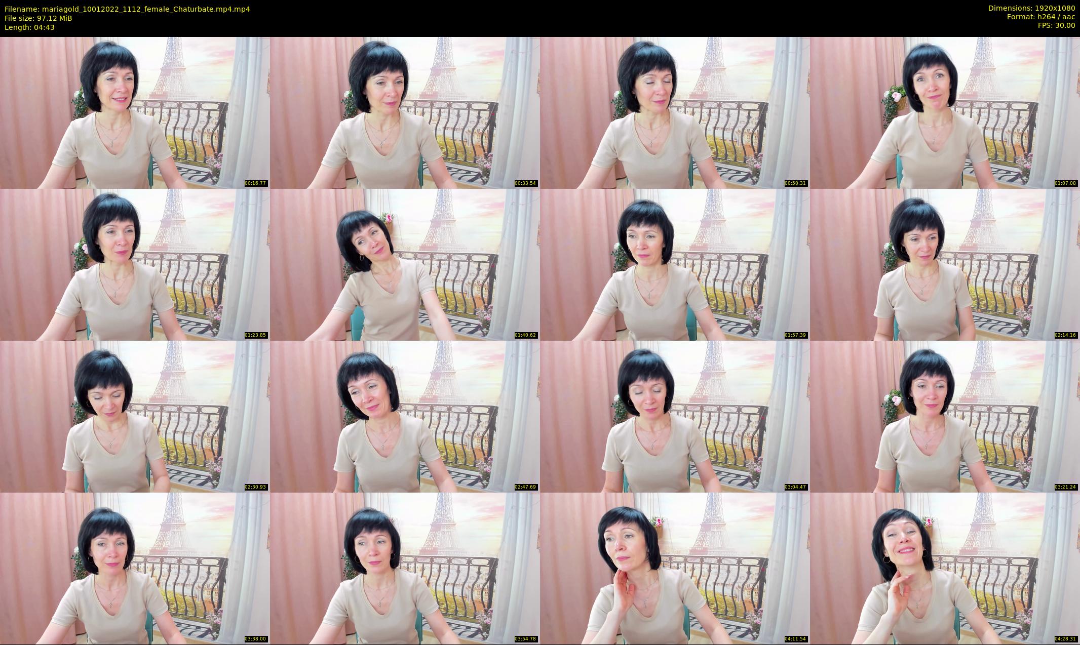 mariagold — 5 minute Chaturbate female cam show recording, 1080p, Jan 10, 2022