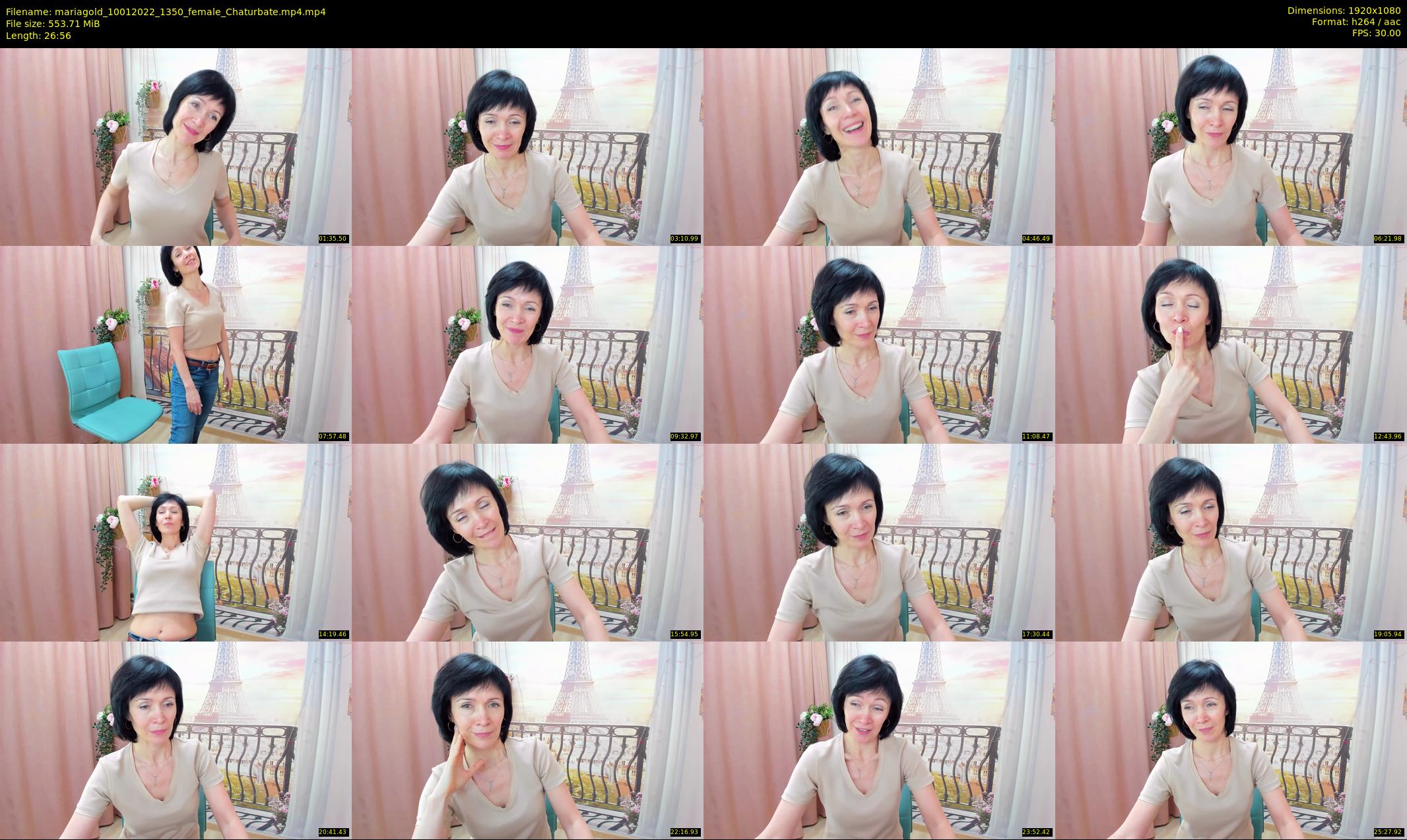 mariagold — 27 minute Chaturbate female cam show recording, 1080p, Jan 10, 2022
