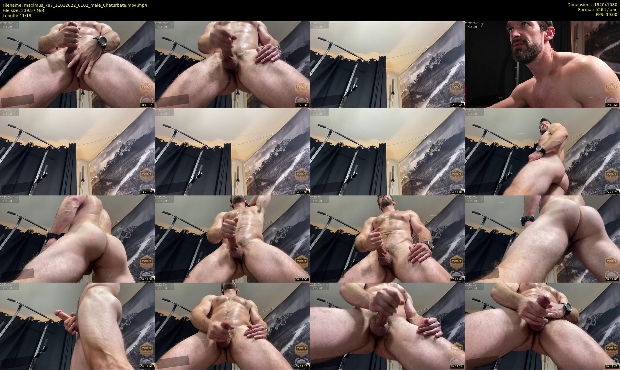 maximus_787 — 12 minute Chaturbate male cam show recording, 1080p, Jan 11, 2022