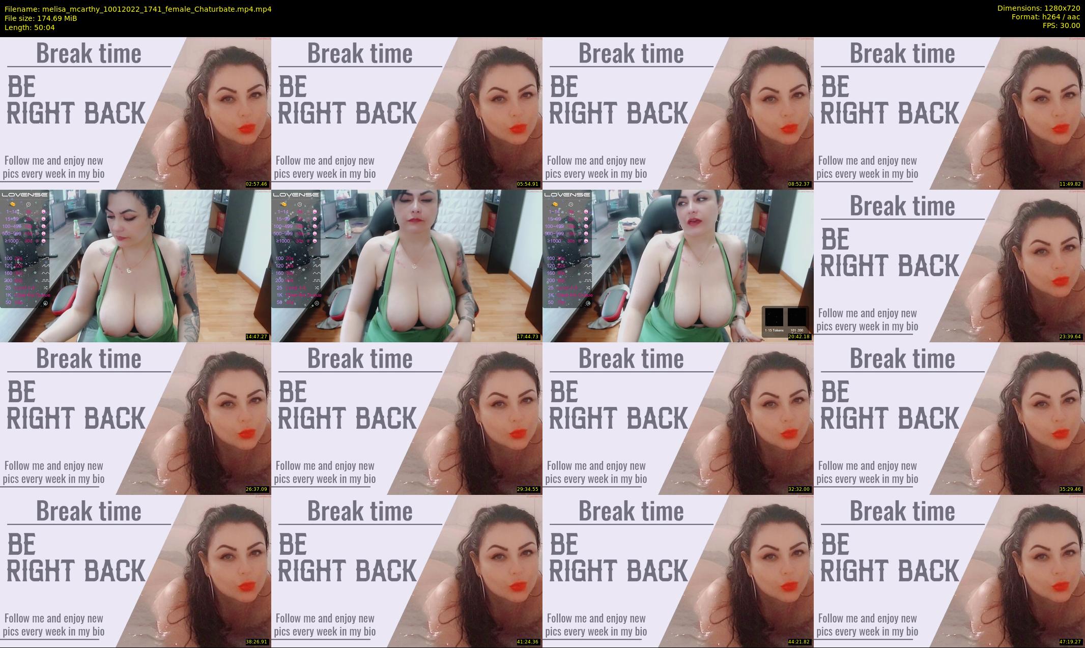 melisa_mcarthy — 51 minute Chaturbate couple cam show recording, 720p, Jan 10, 2022