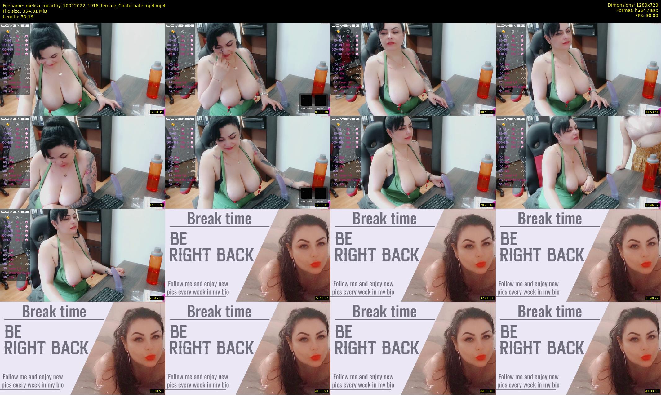 melisa_mcarthy — 51 minute Chaturbate couple cam show recording, 720p, Jan 10, 2022