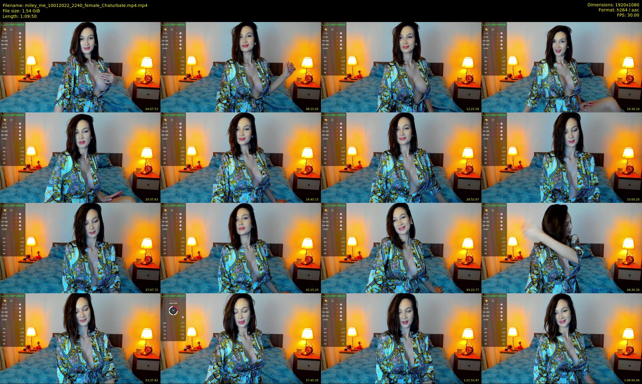 miley_me — 70 minute Chaturbate female cam show recording, 1080p, Jan 10, 2022
