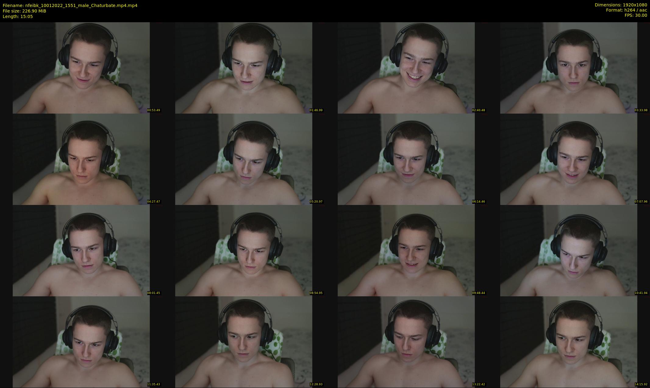 nfeibk — 16 minute Chaturbate male cam show recording, 1080p, Jan 10, 2022
