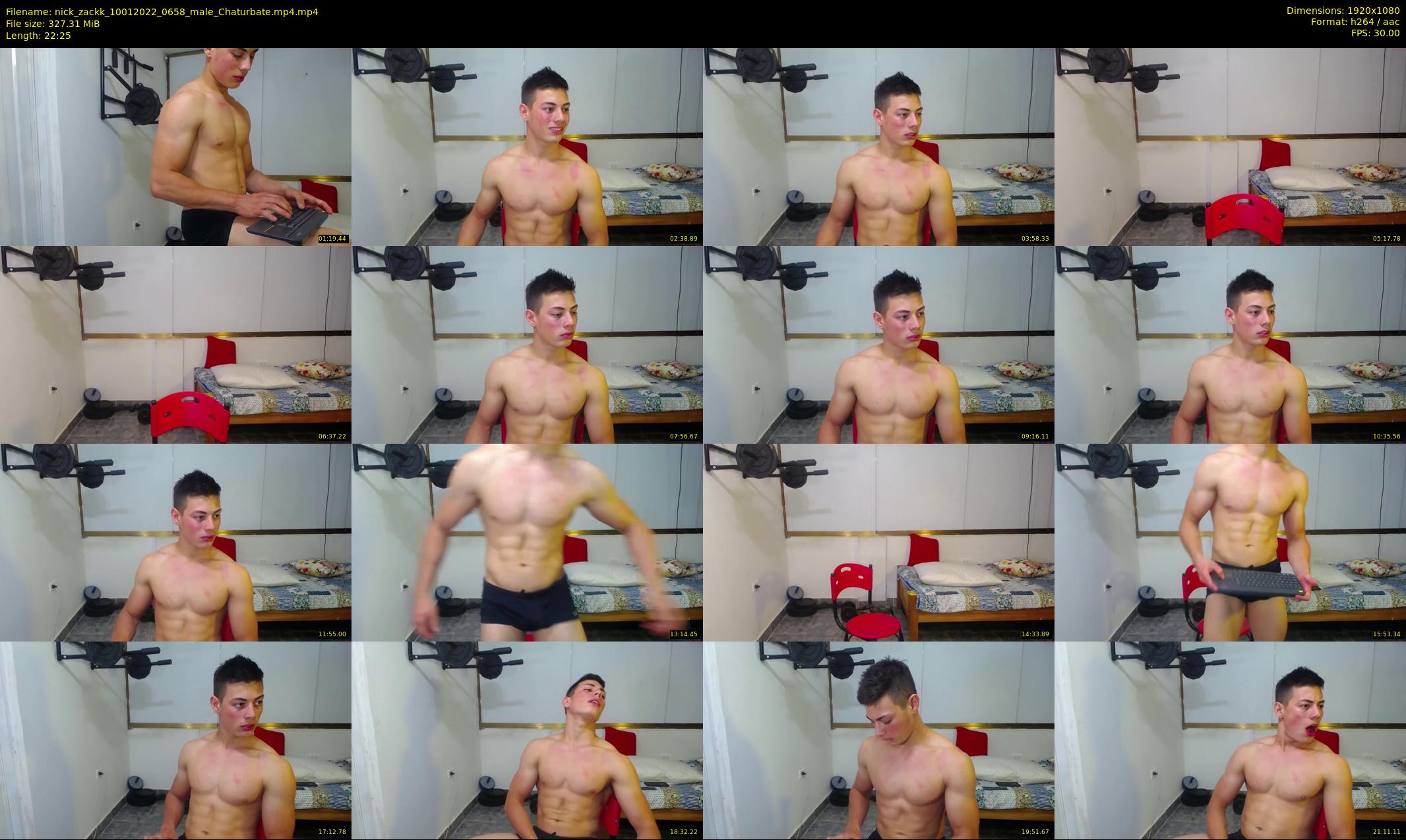 nick_zackk — 23 minute Chaturbate male cam show recording, 1080p, Jan 10, 2022