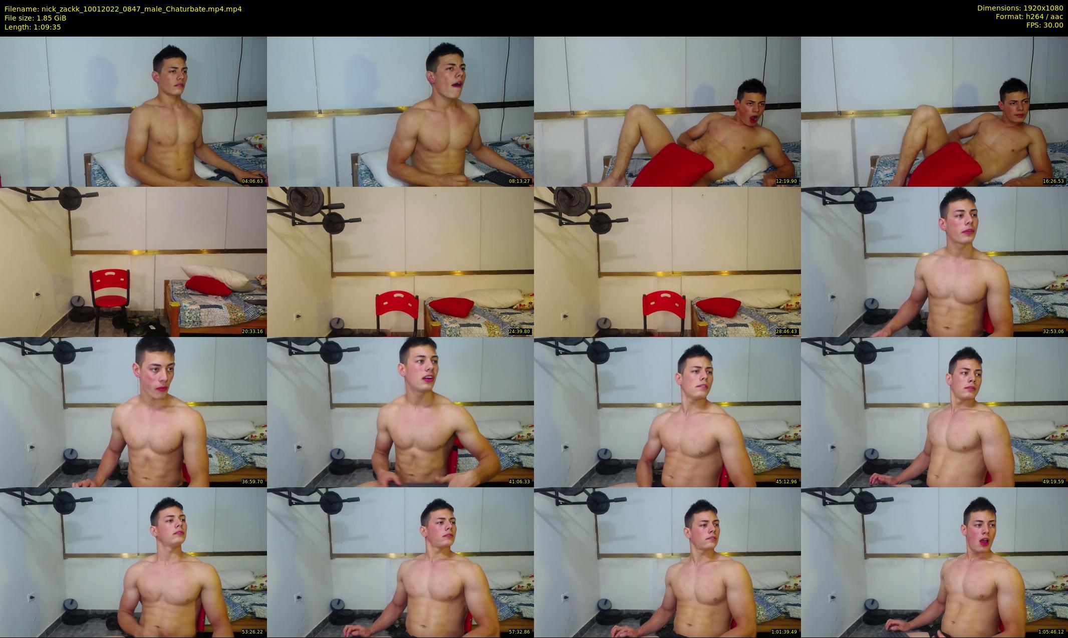 nick_zackk — 70 minute Chaturbate male cam show recording, 1080p, Jan 10, 2022