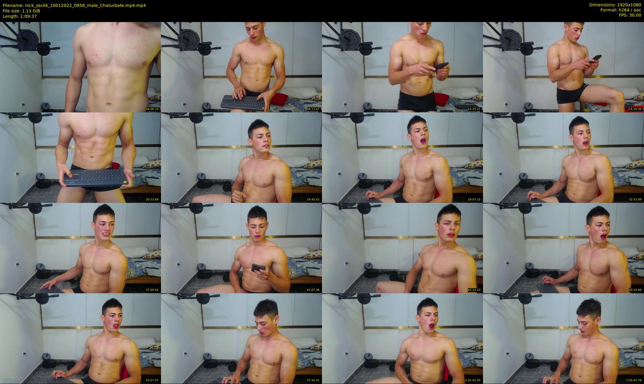 nick_zackk — 70 minute Chaturbate male cam show recording, 1080p, Jan 10, 2022