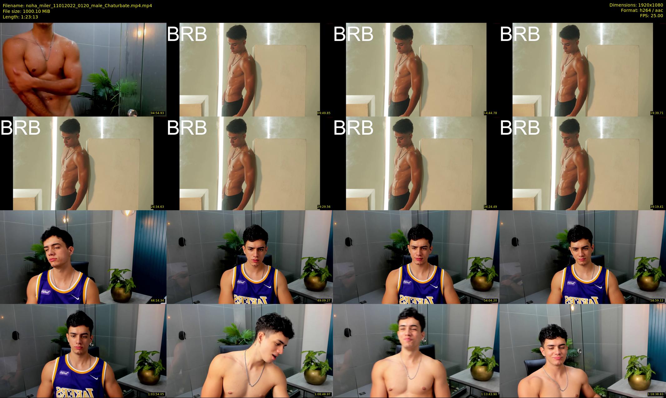 noha_miler — 84 minute Chaturbate male cam show recording, 1080p, Jan 11, 2022