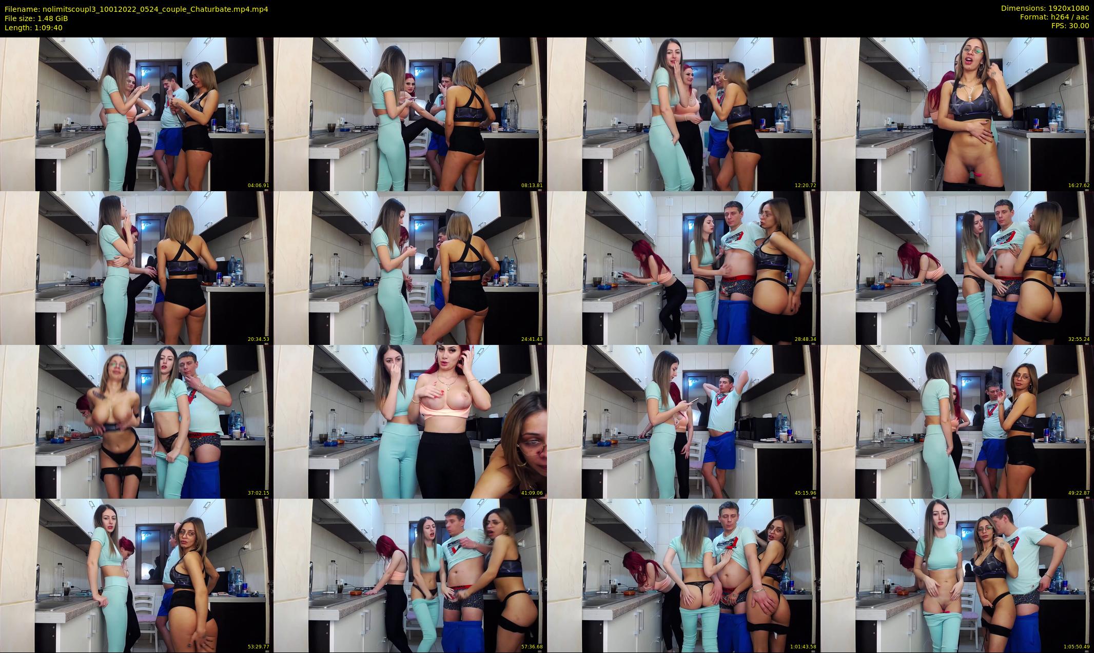 nolimitscoupl3 — 70 minute Chaturbate couple cam show recording, 1080p, Jan 10, 2022