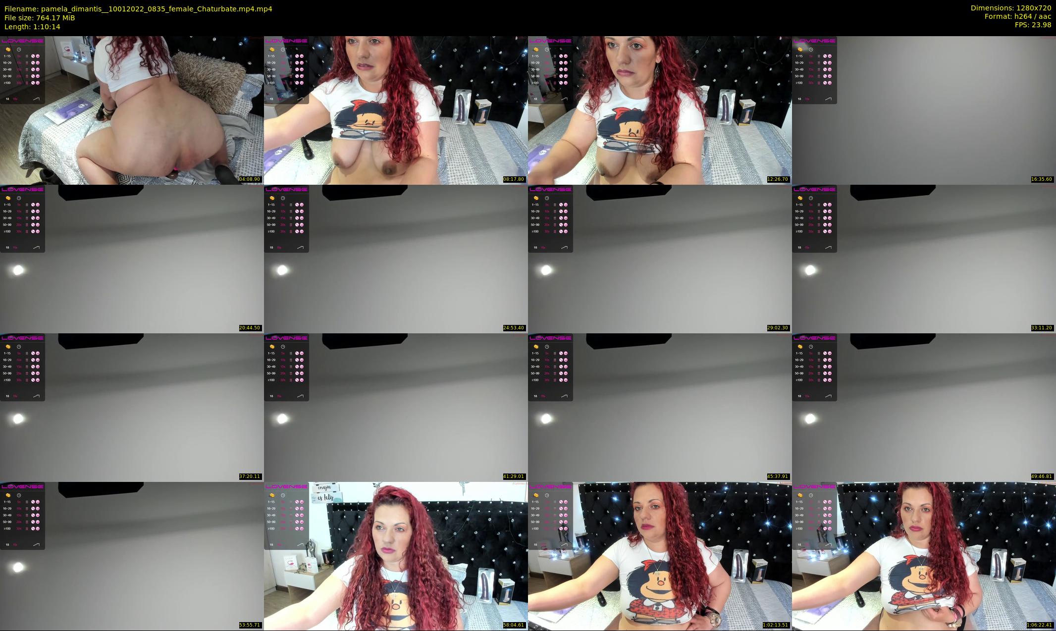 pamela_dimantis_ — 71 minute Chaturbate female cam show recording, 720p, Jan 10, 2022