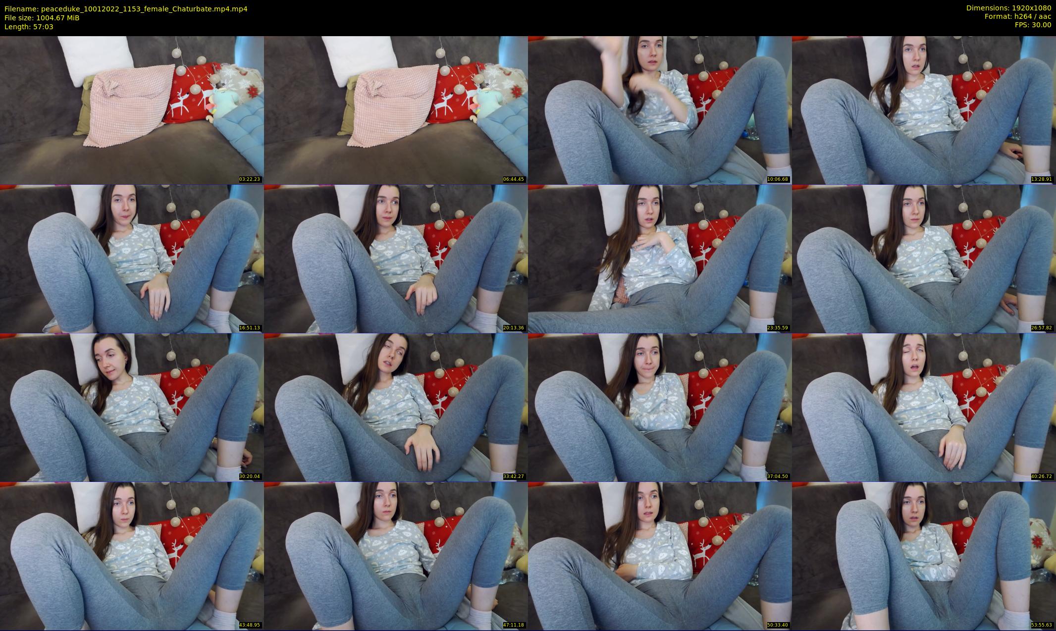peaceduke — 58 minute Chaturbate female cam show recording, 1080p, Jan 10, 2022