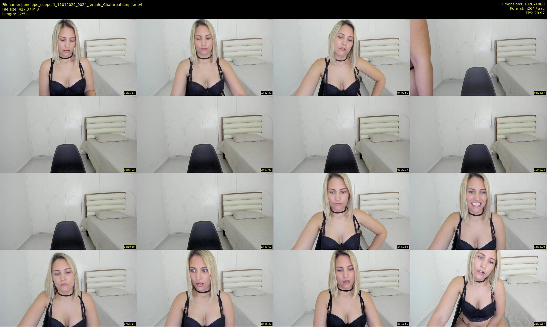 penelope_cooper1 — 23 minute Chaturbate female cam show recording, 1080p, Jan 11, 2022