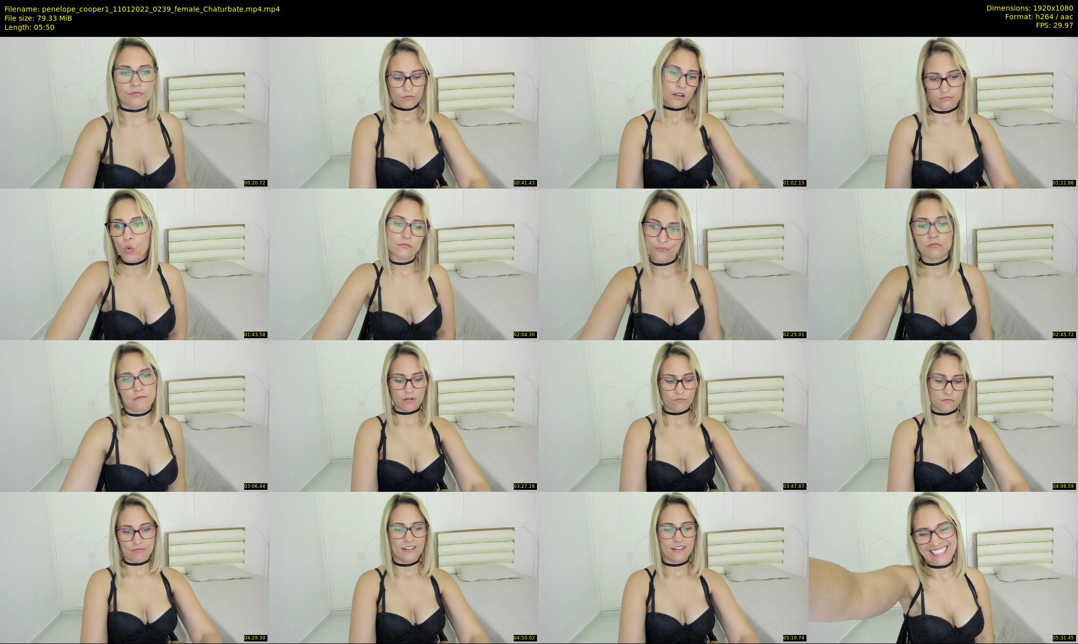 penelope_cooper1 — 6 minute Chaturbate female cam show recording, 1080p, Jan 11, 2022