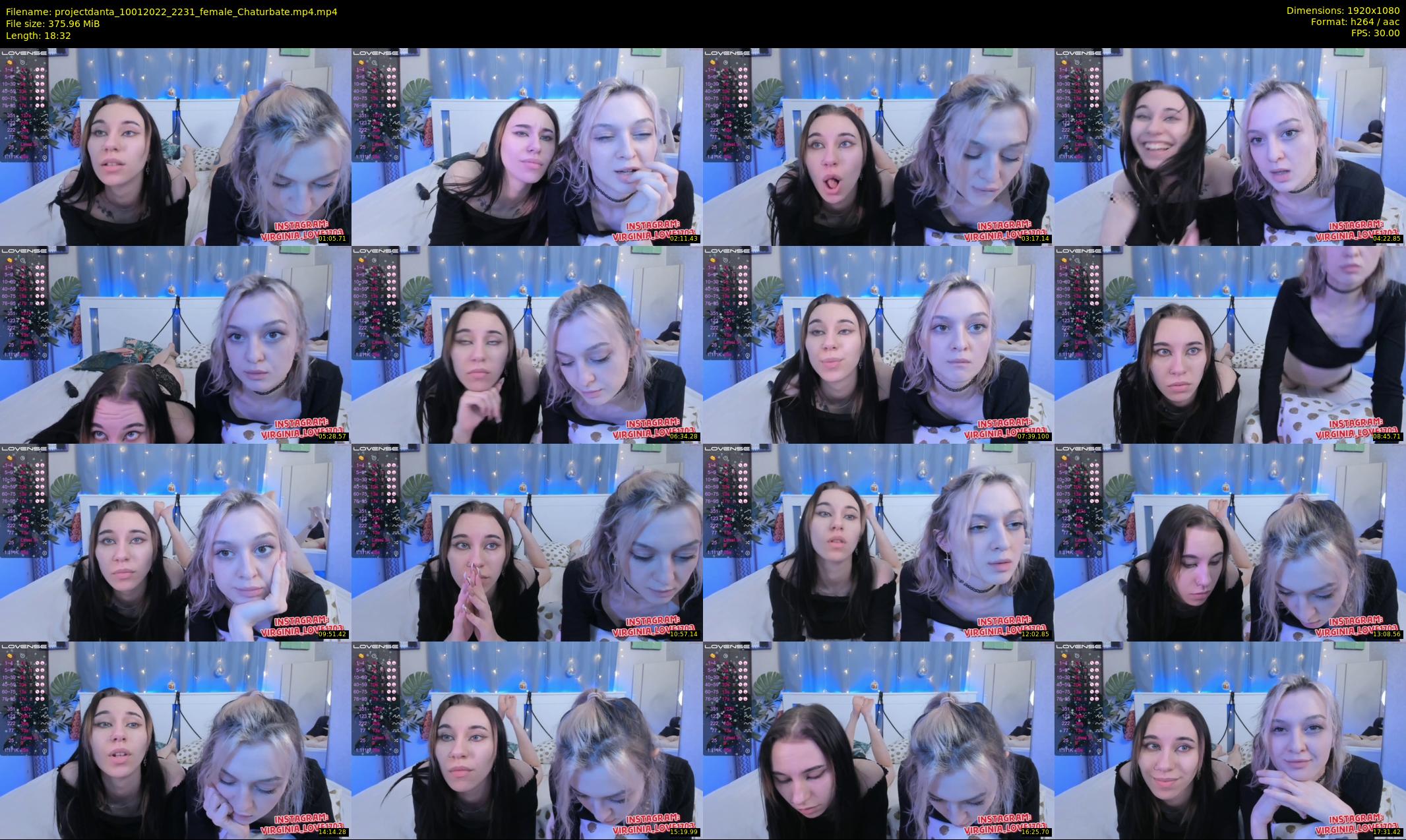 projectdanta — 19 minute Chaturbate female cam show recording, 1080p, Jan 10, 2022