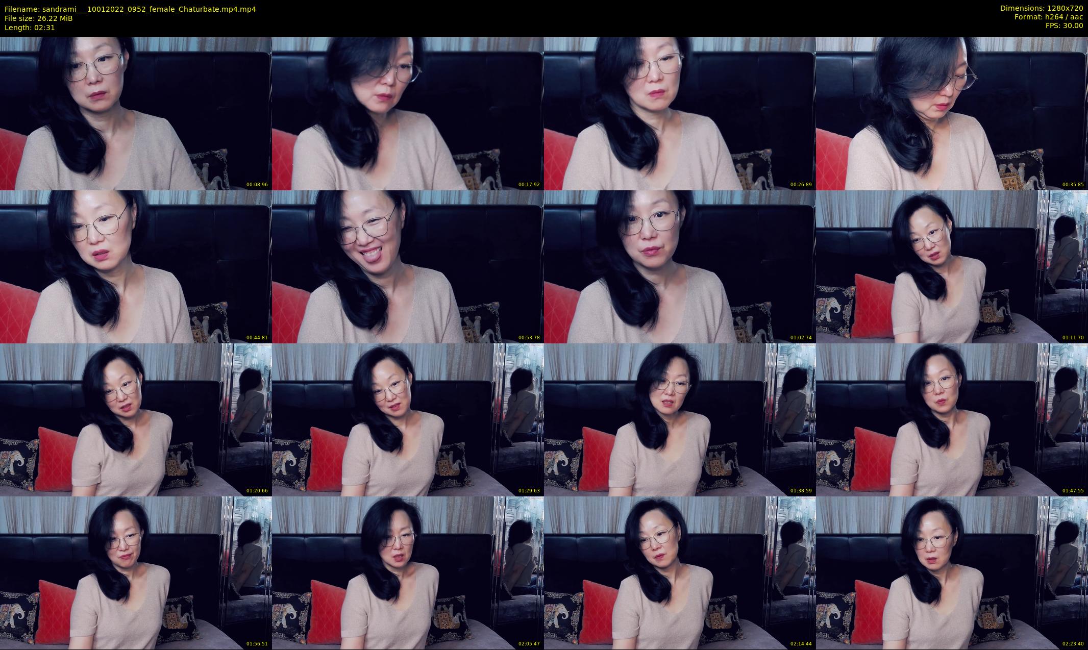 sandrami__ — 3 minute Chaturbate female cam show recording, 720p, Jan 10, 2022