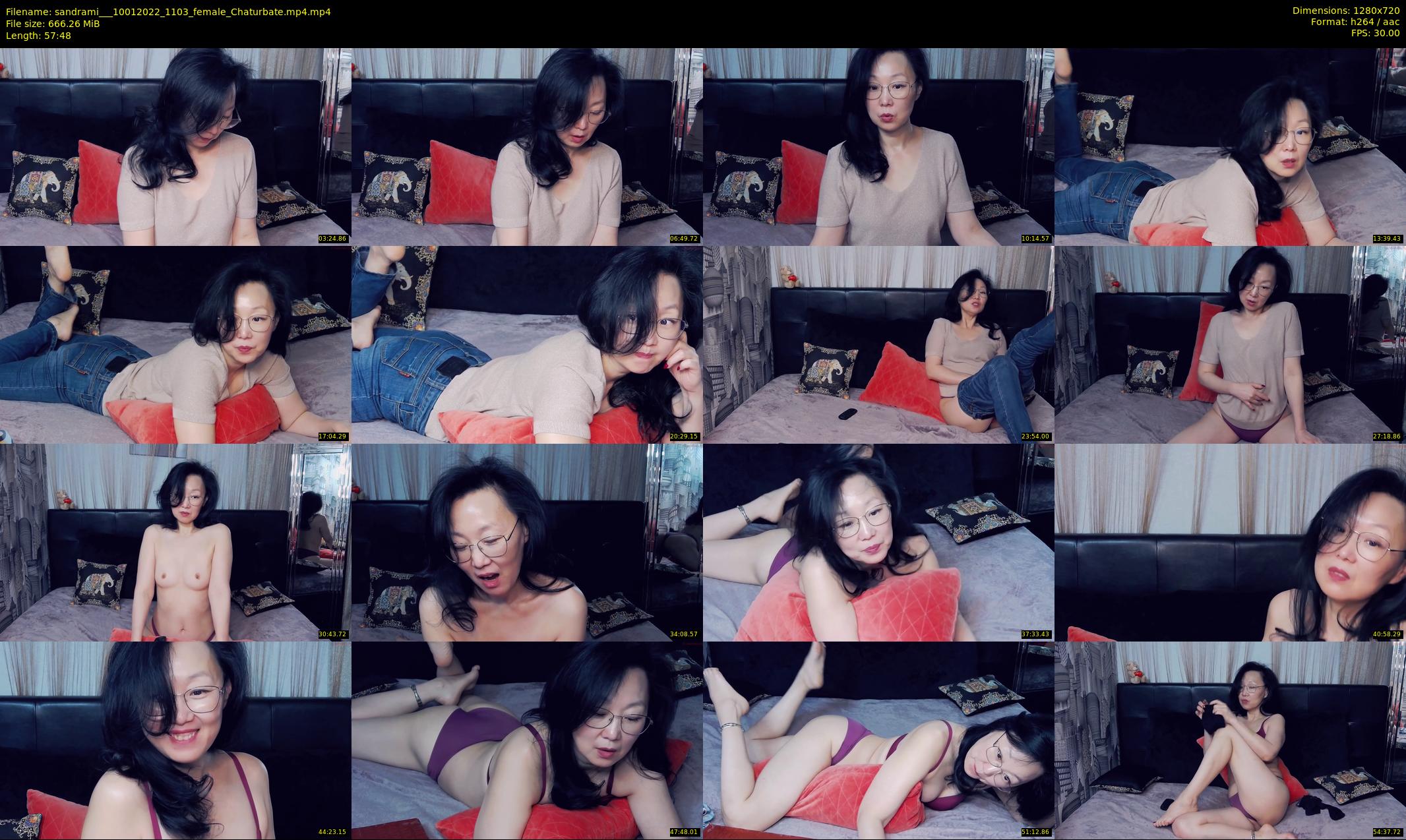 sandrami__ — 58 minute Chaturbate female cam show recording, 720p, Jan 10, 2022