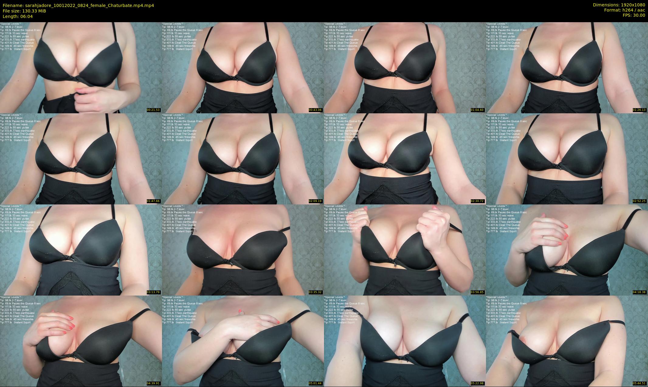 sarahjadore — 7 minute Chaturbate female cam show recording, 1080p, Jan 10, 2022