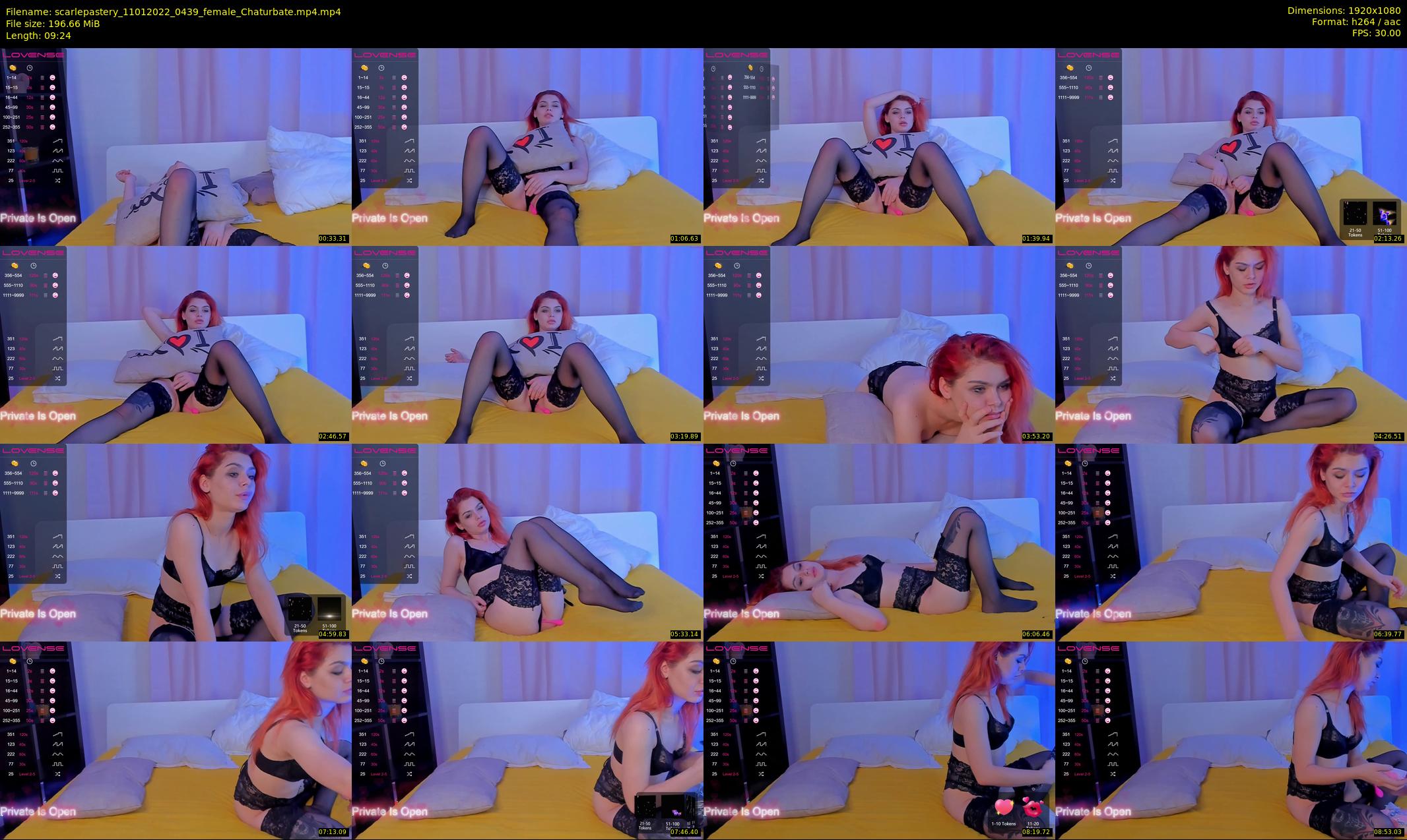 scarlepastery — 10 minute Chaturbate couple cam show recording, 1080p, Jan 11, 2022