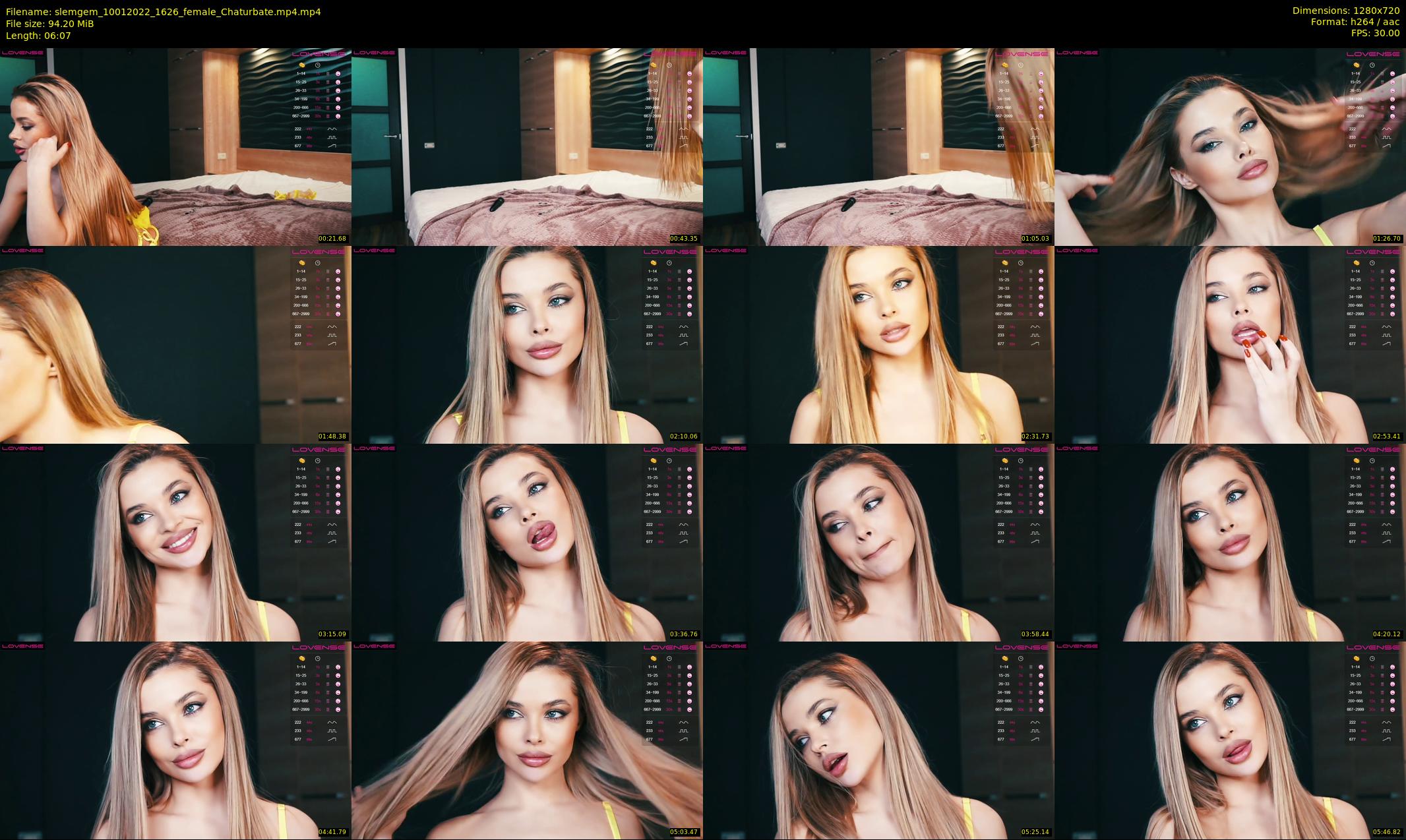 slemgem — 7 minute Chaturbate couple cam show recording, 720p, Jan 10, 2022