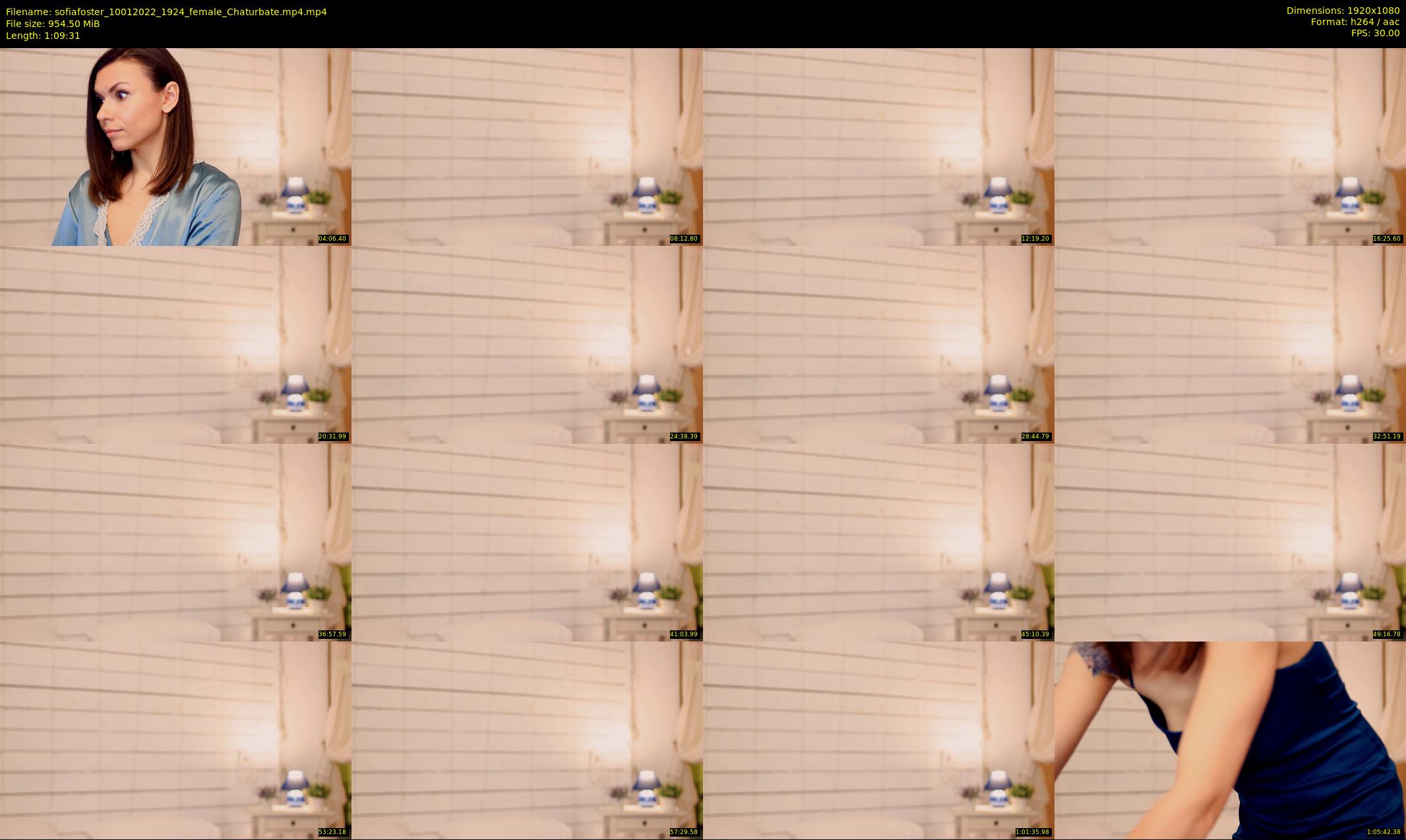 sofiafoster — 70 minute Chaturbate female cam show recording, 1080p, Jan 10, 2022
