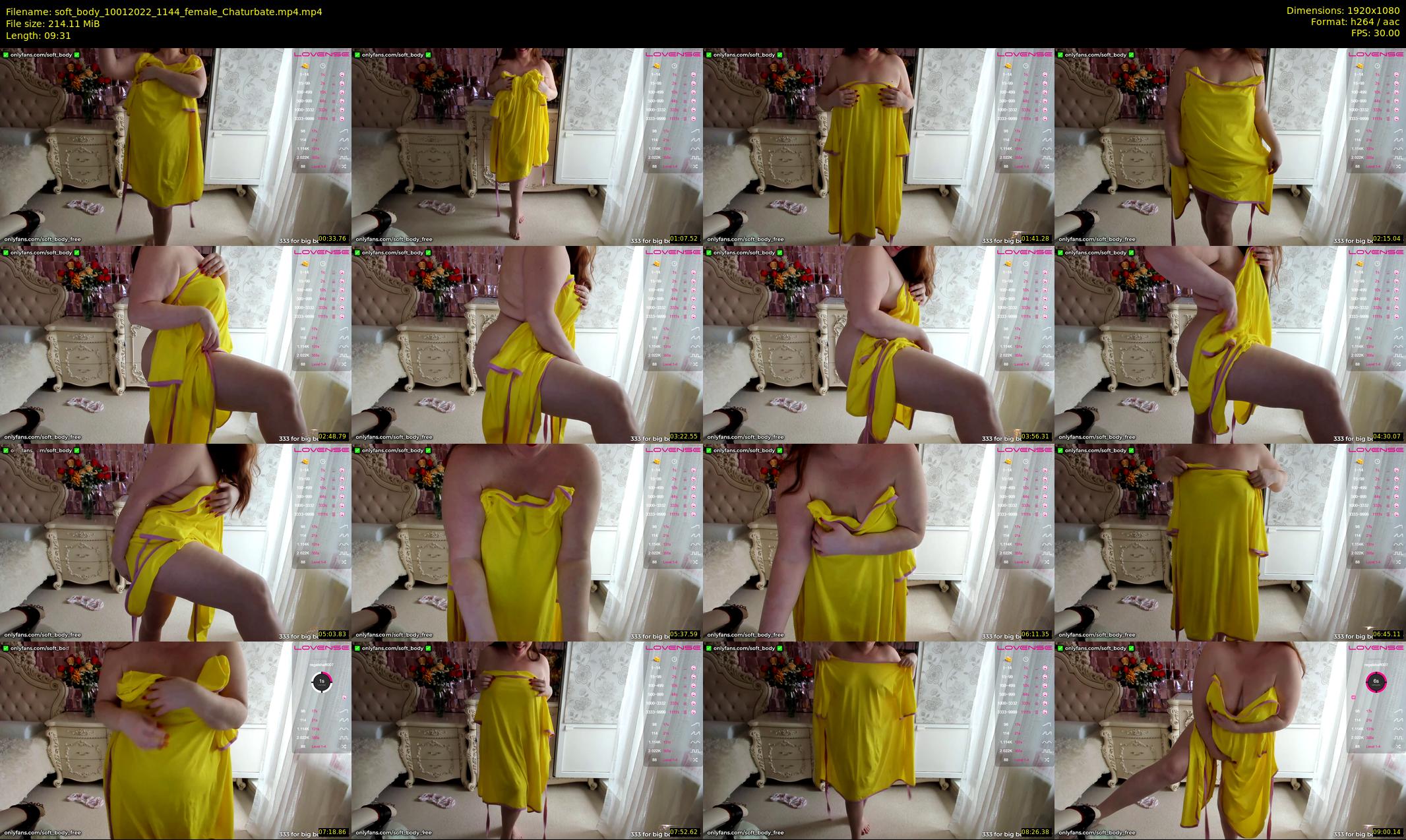 soft_body — 10 minute Chaturbate female cam show recording, 1080p, Jan 10, 2022