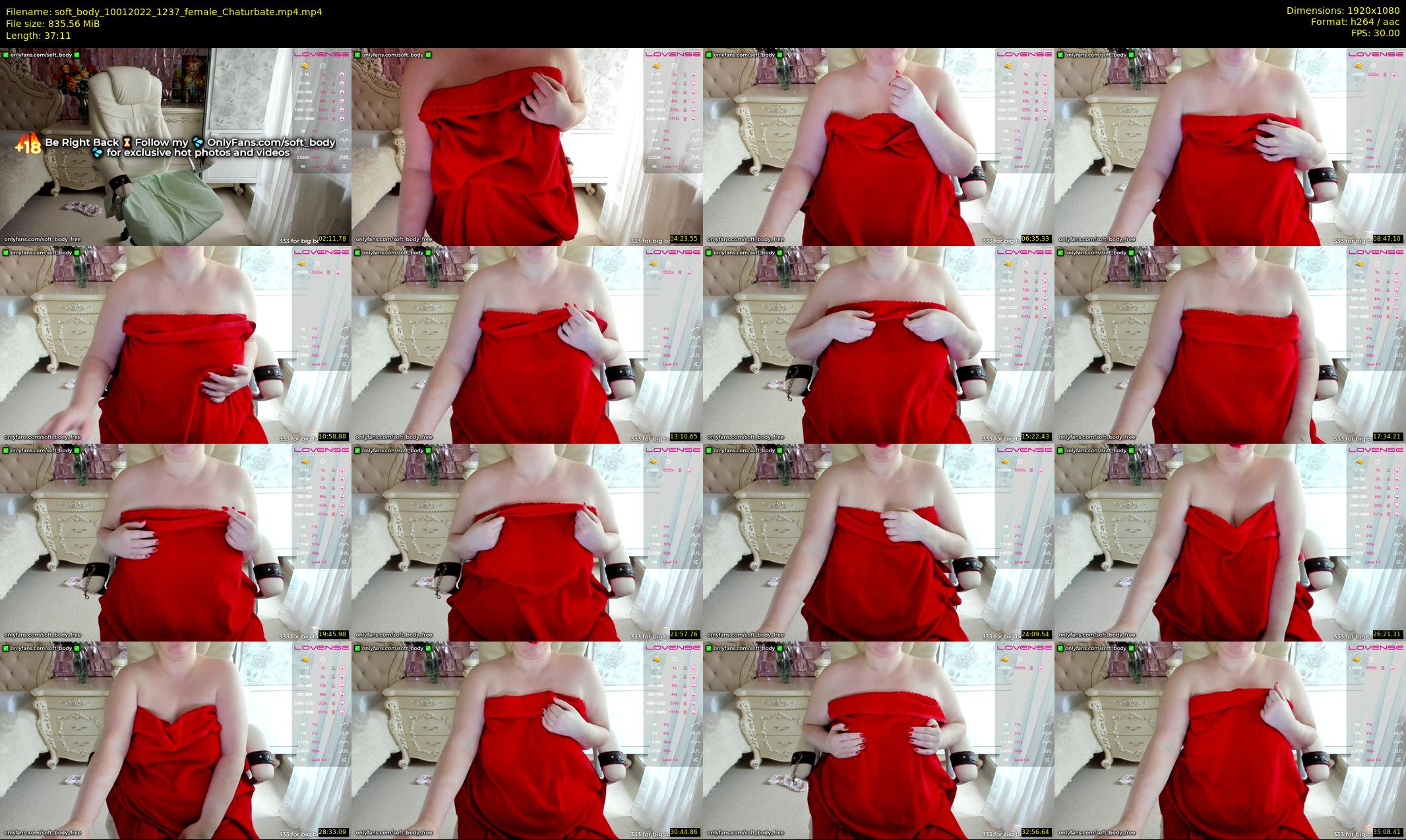 soft_body — 38 minute Chaturbate female cam show recording, 1080p, Jan 10, 2022
