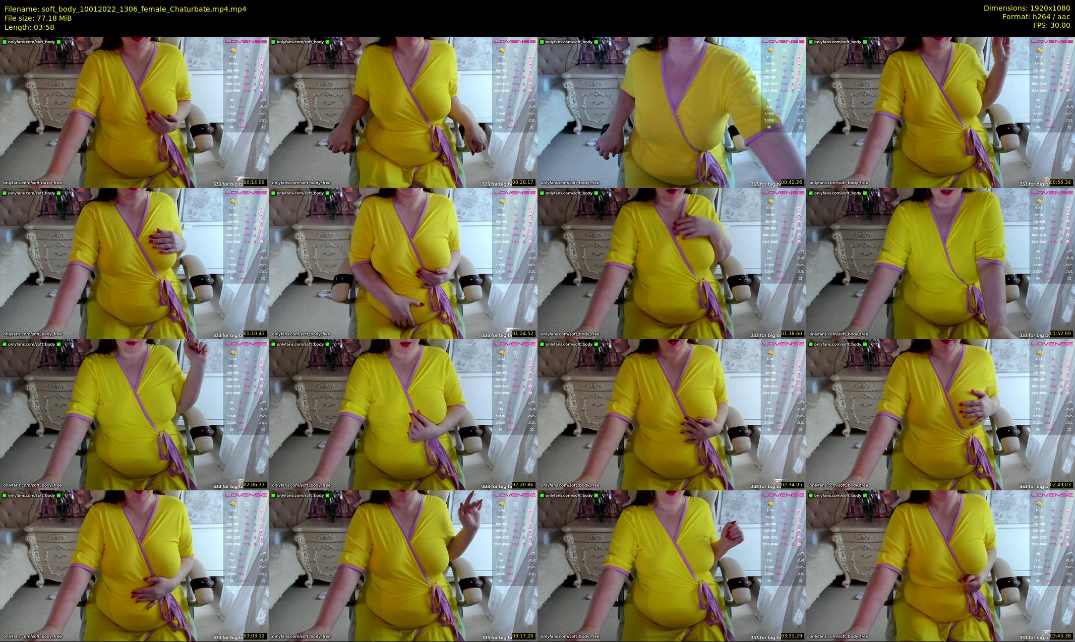 soft_body — 4 minute Chaturbate female cam show recording, 1080p, Jan 10, 2022