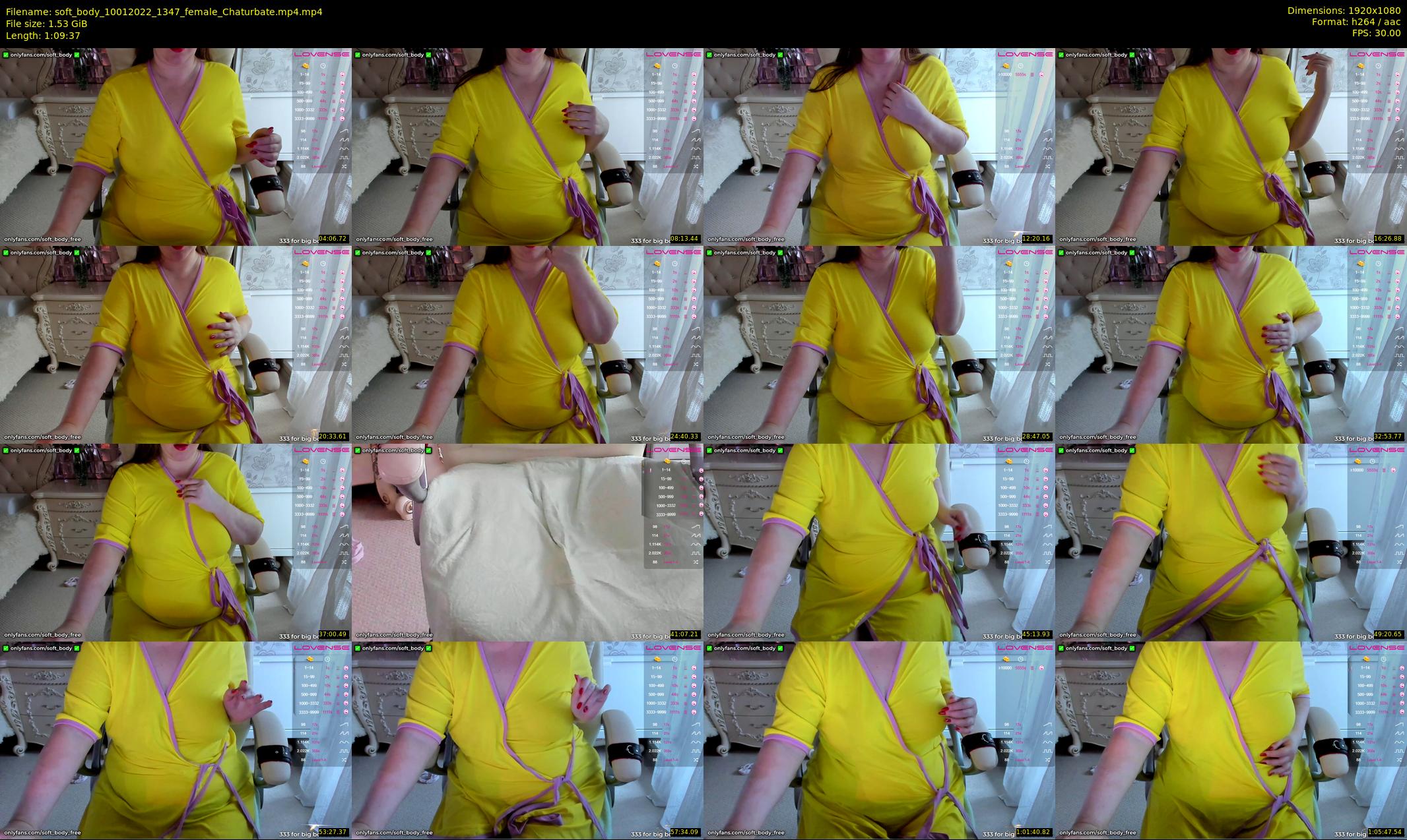 soft_body — 70 minute Chaturbate female cam show recording, 1080p, Jan 10, 2022