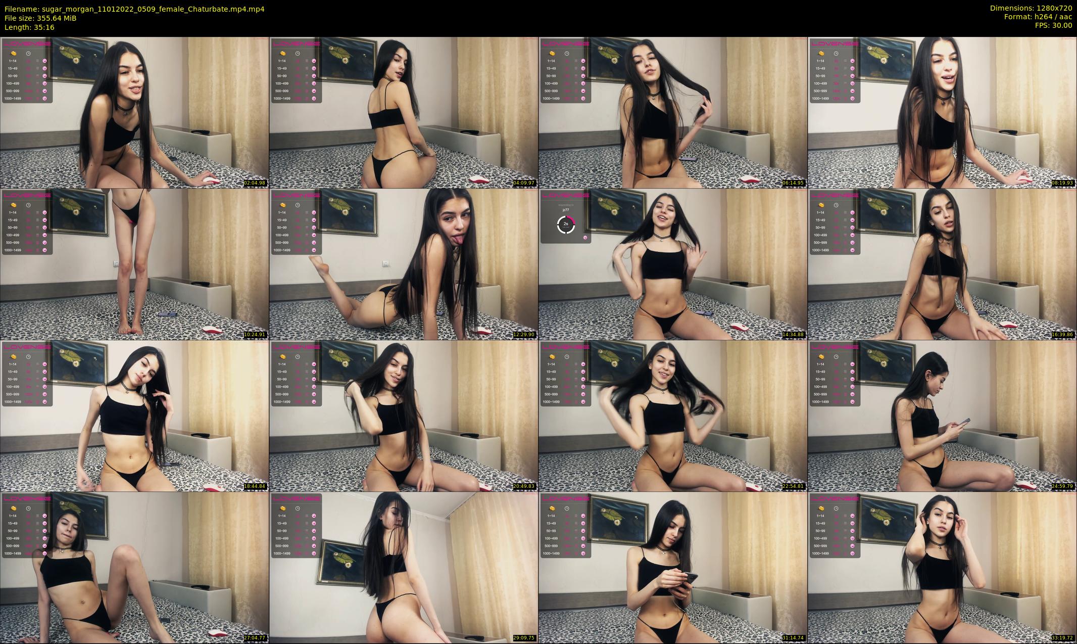 sugar_morgan — 36 minute Chaturbate female cam show recording, 720p, Jan 11, 2022