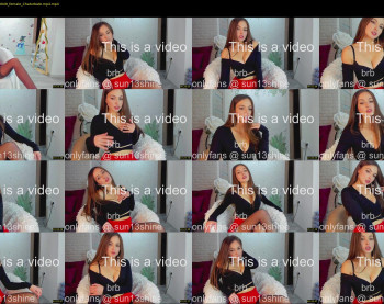 sunshine13_ — 55 minute Chaturbate female cam show recording, 1080p, Jan 11, 2022
