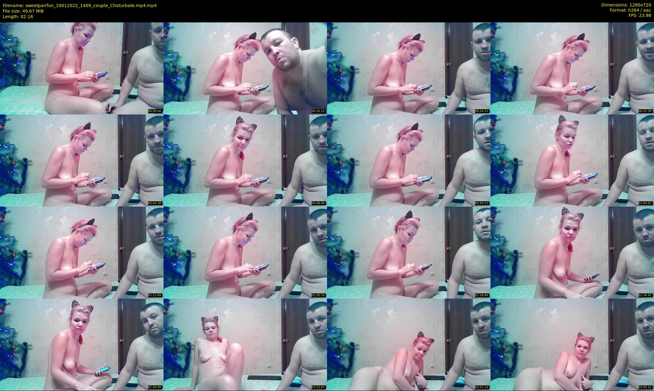 sweetpairfun — 3 minute Chaturbate couple cam show recording, 720p, Jan 10, 2022