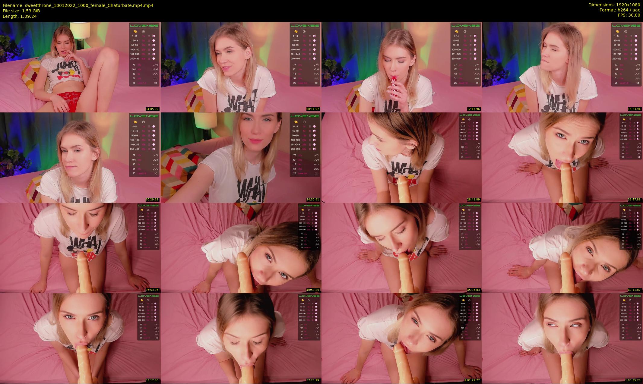 sweetthrone — 70 minute Chaturbate couple cam show recording, 1080p, Jan 10, 2022