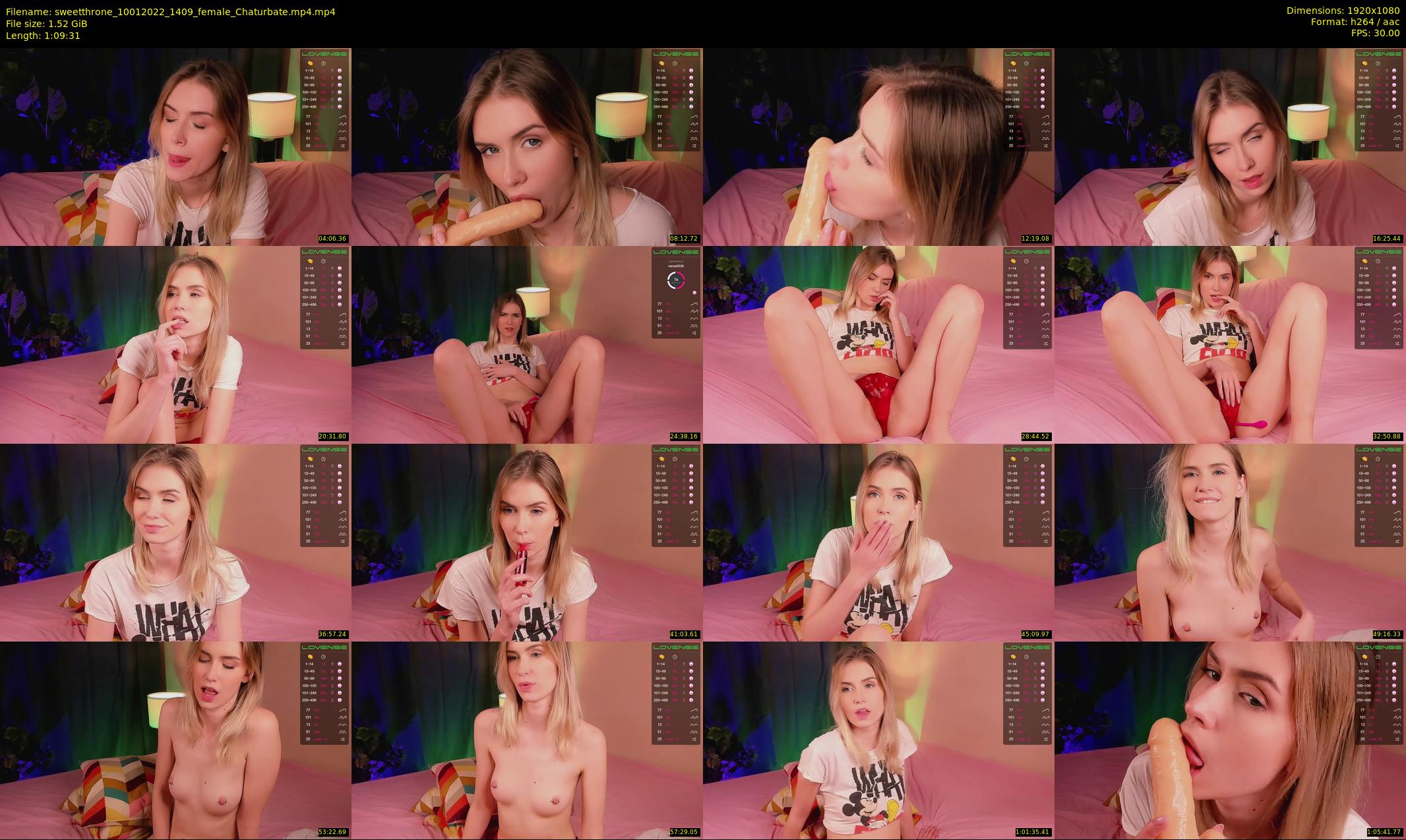 sweetthrone — 70 minute Chaturbate couple cam show recording, 1080p, Jan 10, 2022