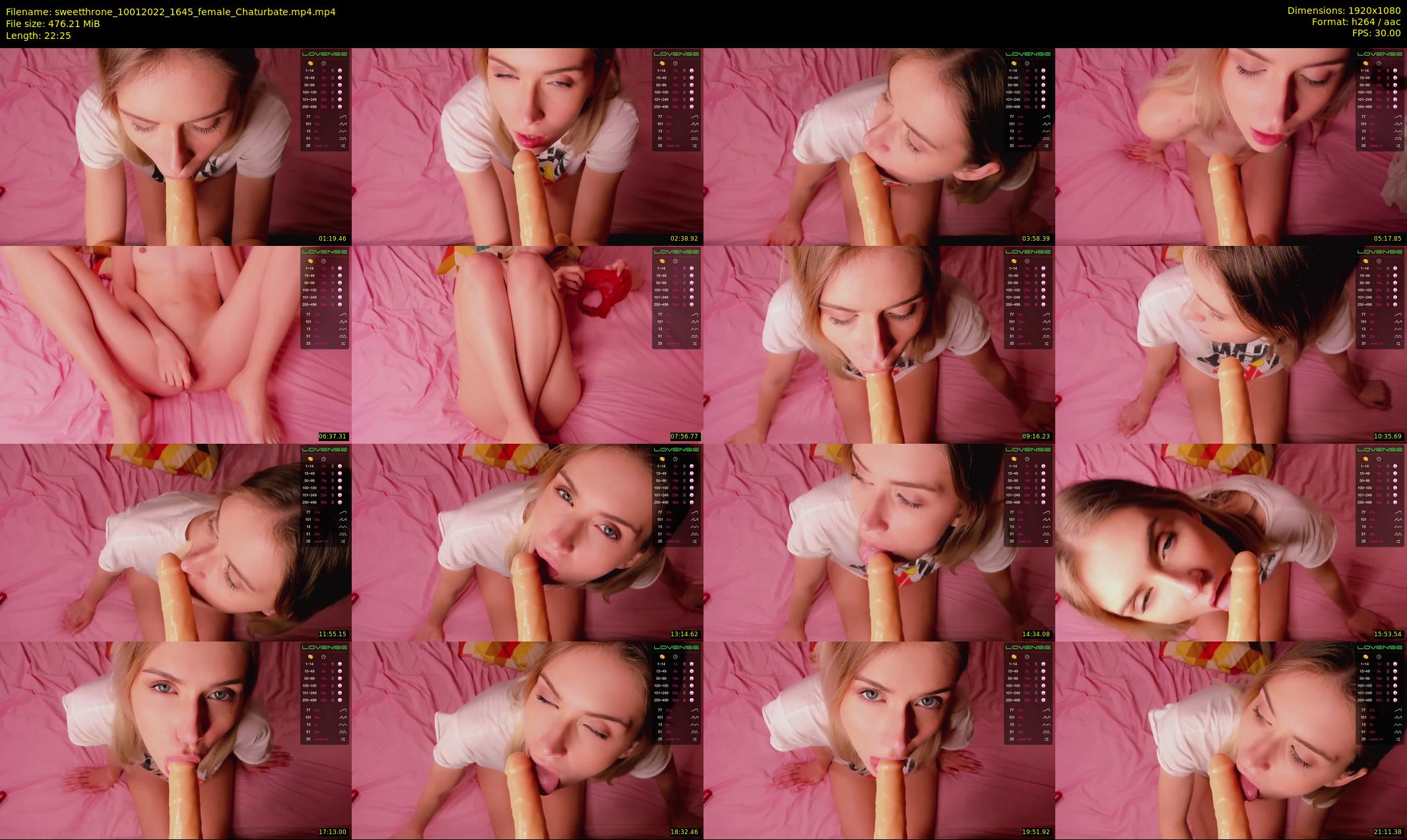 sweetthrone — 23 minute Chaturbate couple cam show recording, 1080p, Jan 10, 2022
