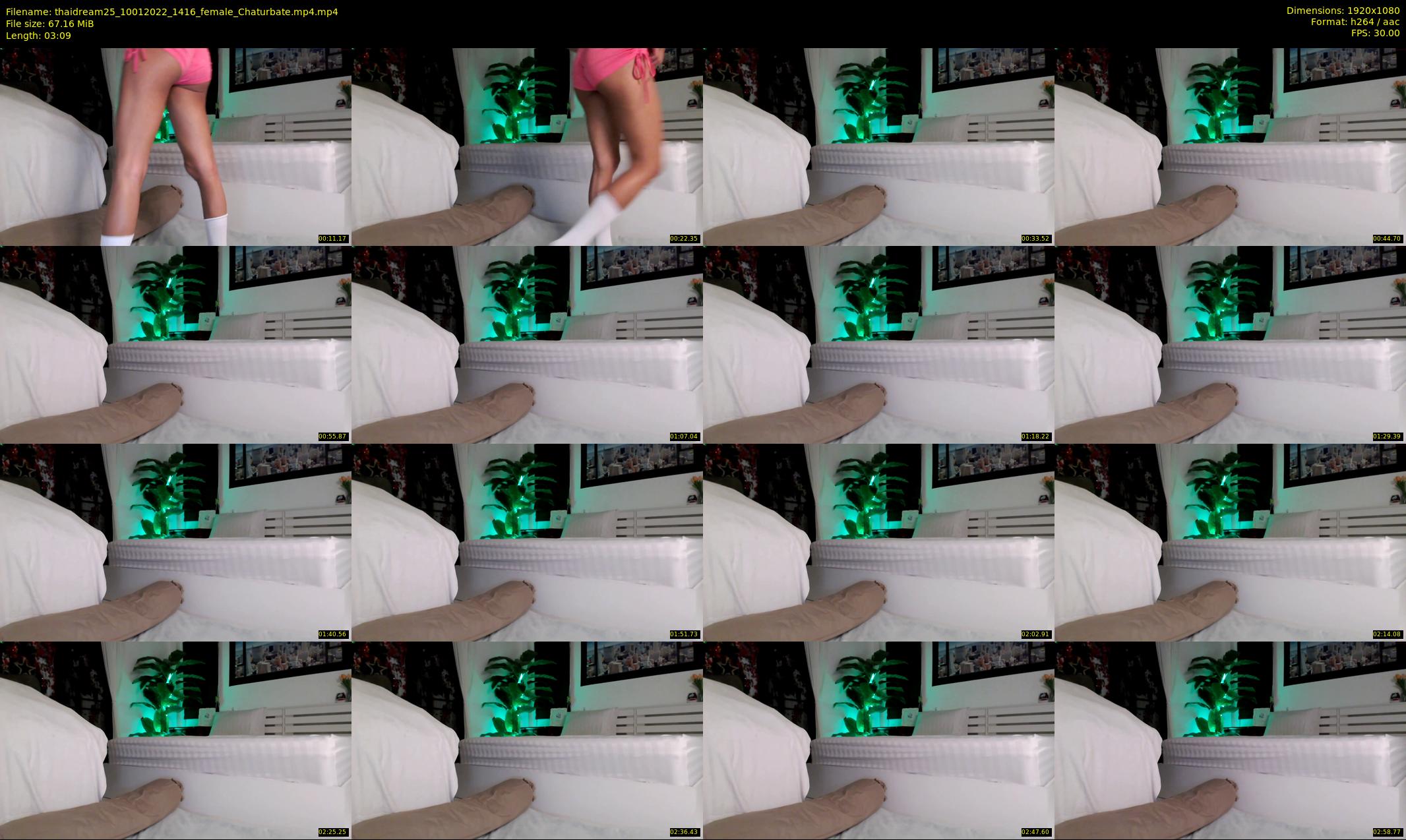 thaidream25 — 4 minute Chaturbate female cam show recording, 1080p, Jan 10, 2022