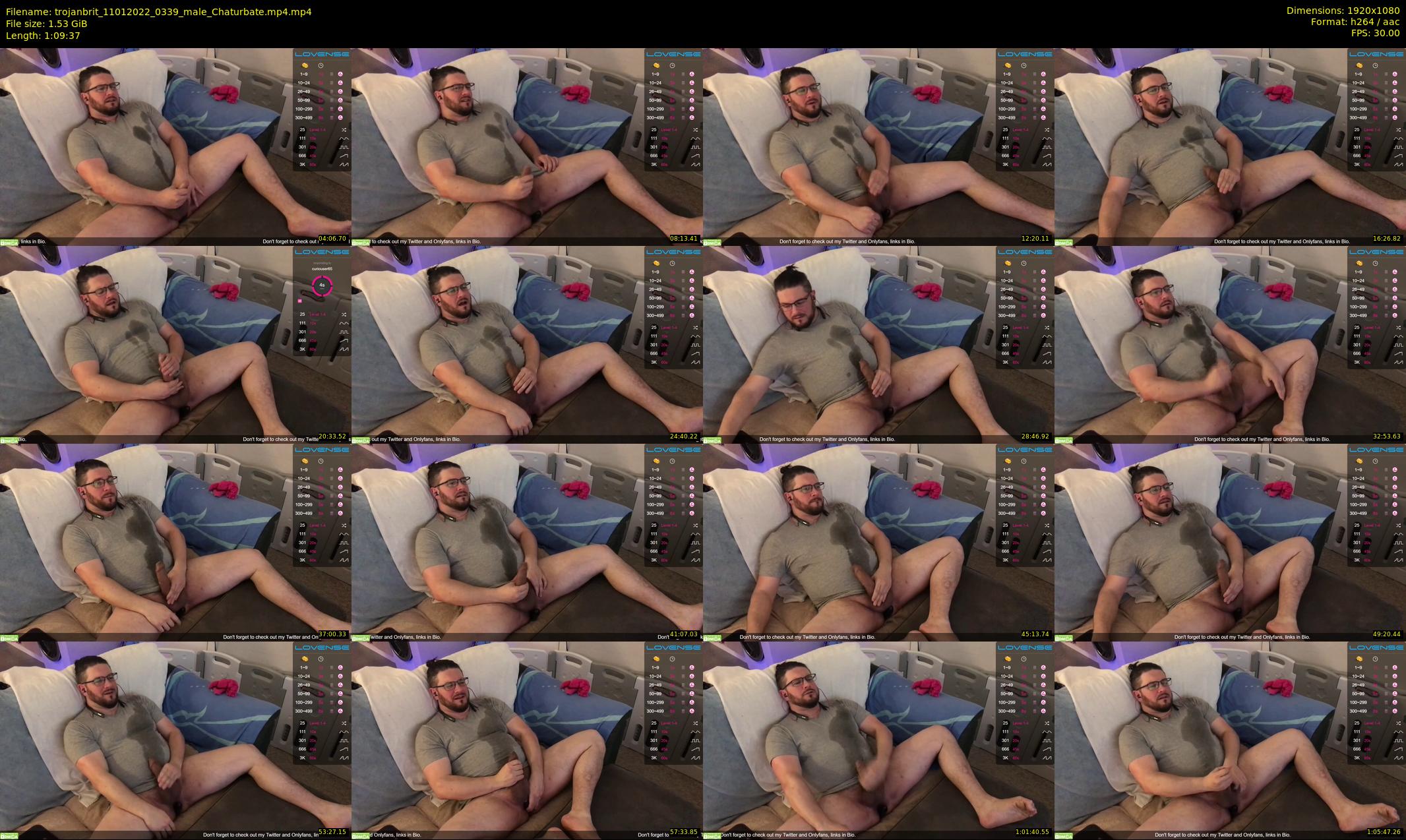 trojanbrit — 70 minute Chaturbate male cam show recording, 1080p, Jan 11, 2022