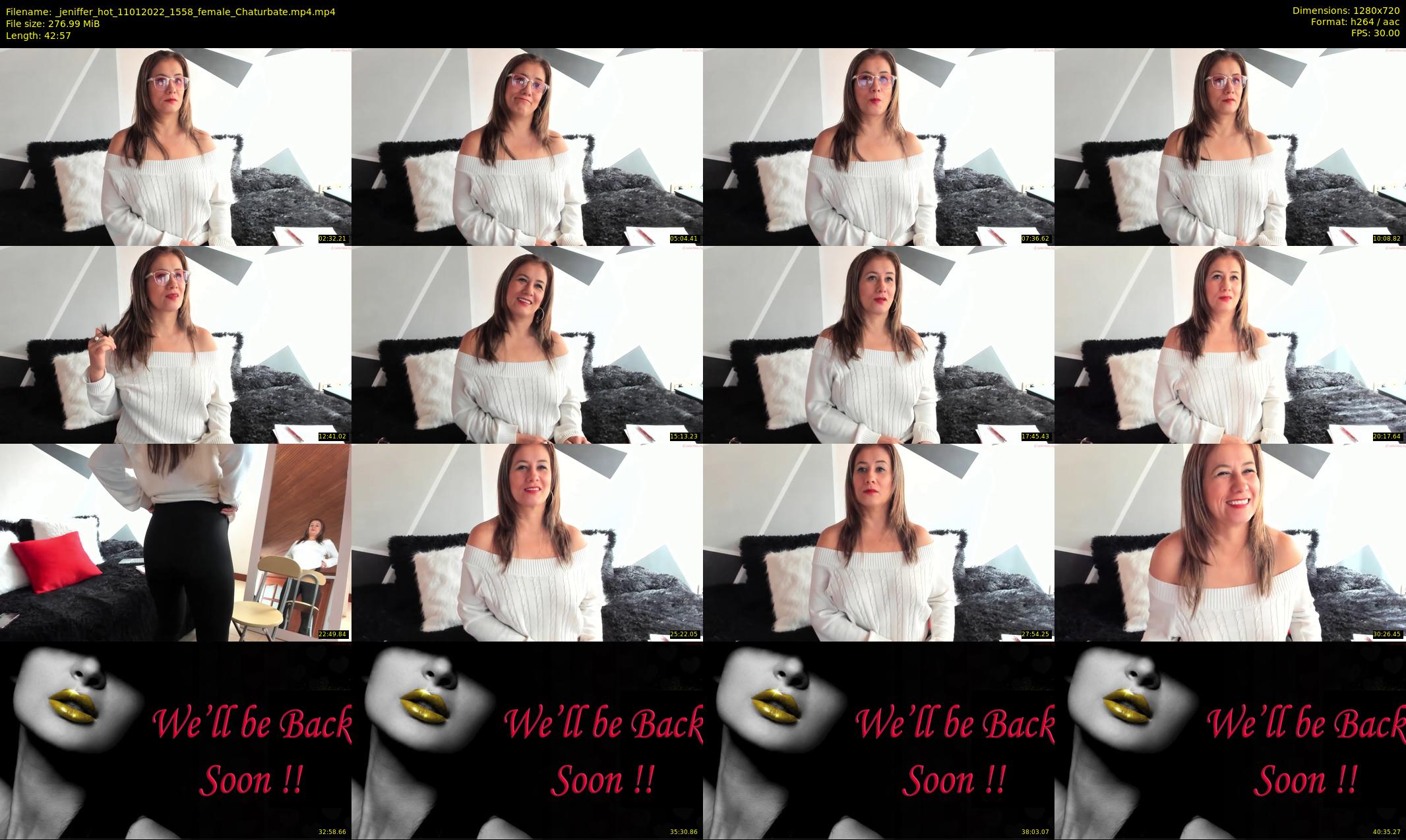 _jeniffer_hot — 43 minute Chaturbate female cam show recording, 720p, Jan 11, 2022