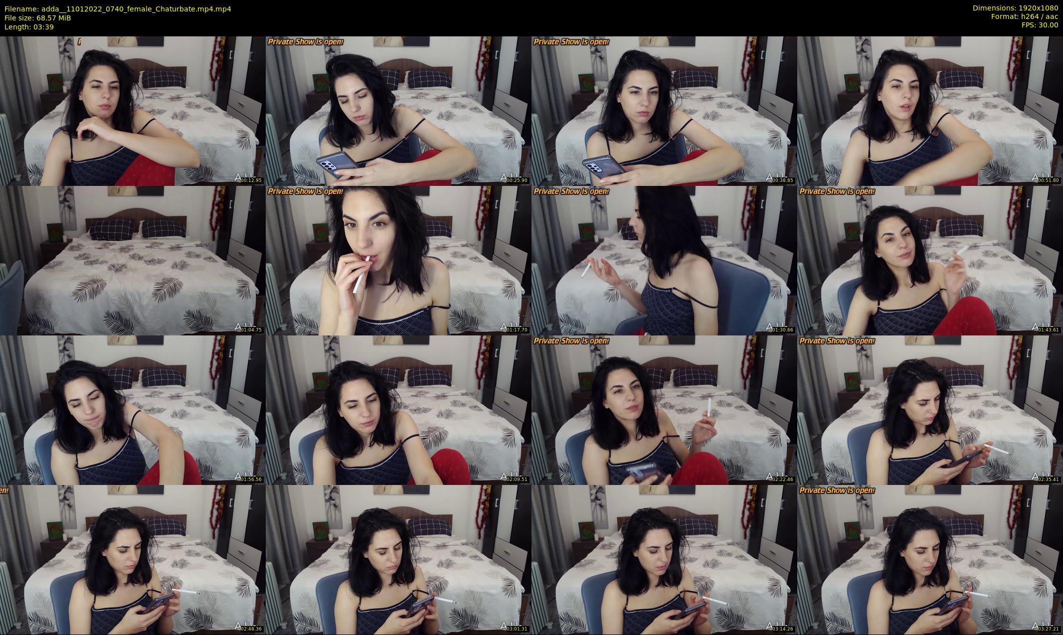 adda_ — 4 minute Chaturbate female cam show recording, 1080p, Jan 11, 2022