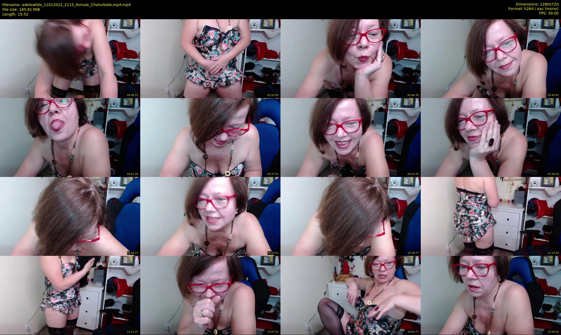 adelewildx — 16 minute Chaturbate female cam show recording, 720p, Jan 11, 2022