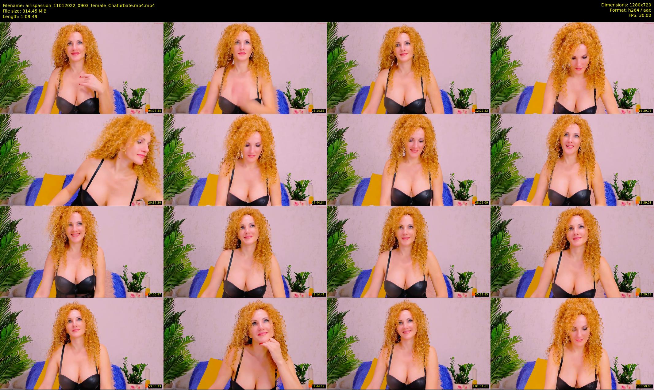 airispassion — 70 minute Chaturbate female cam show recording, 720p, Jan 11, 2022