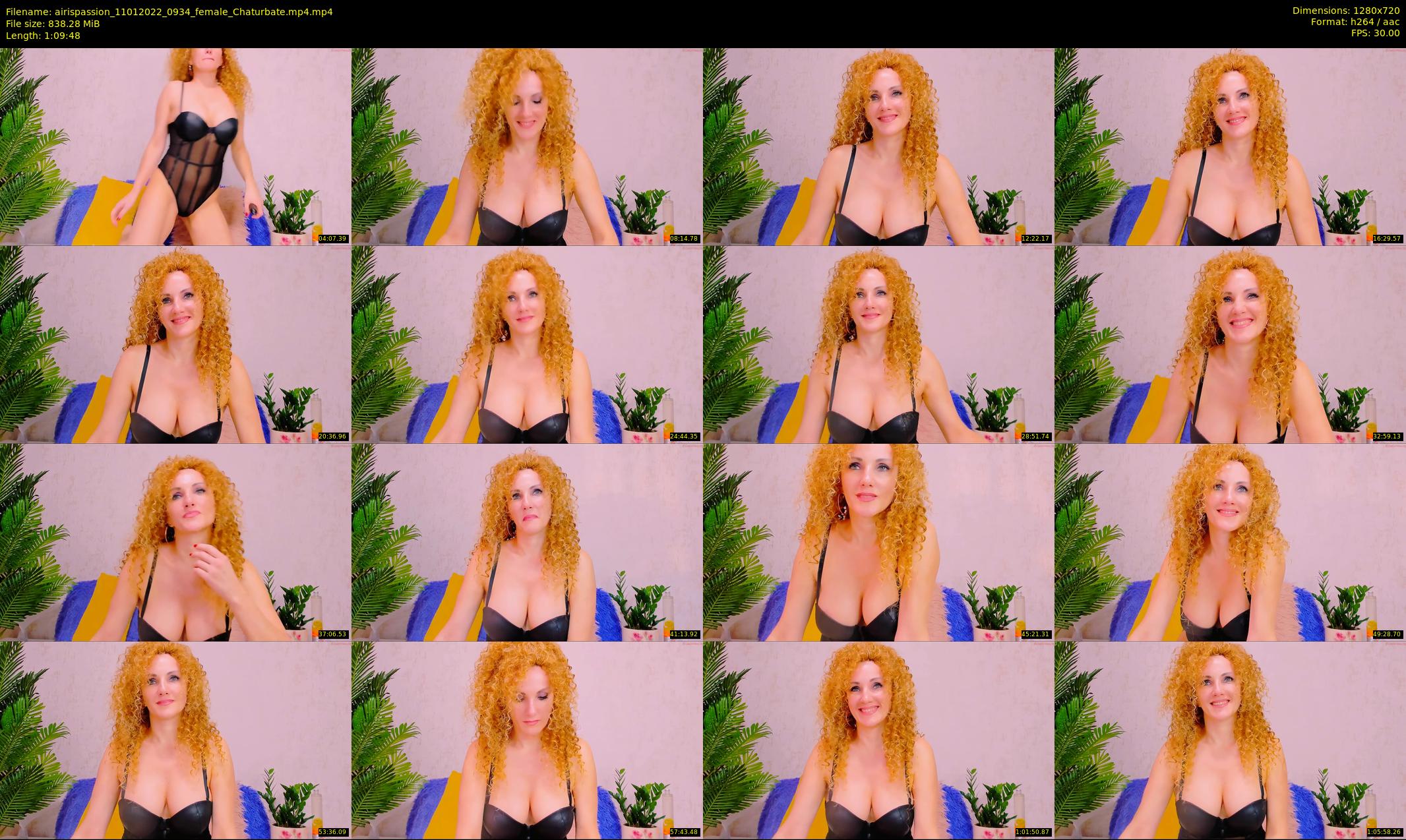 airispassion — 70 minute Chaturbate female cam show recording, 720p, Jan 11, 2022