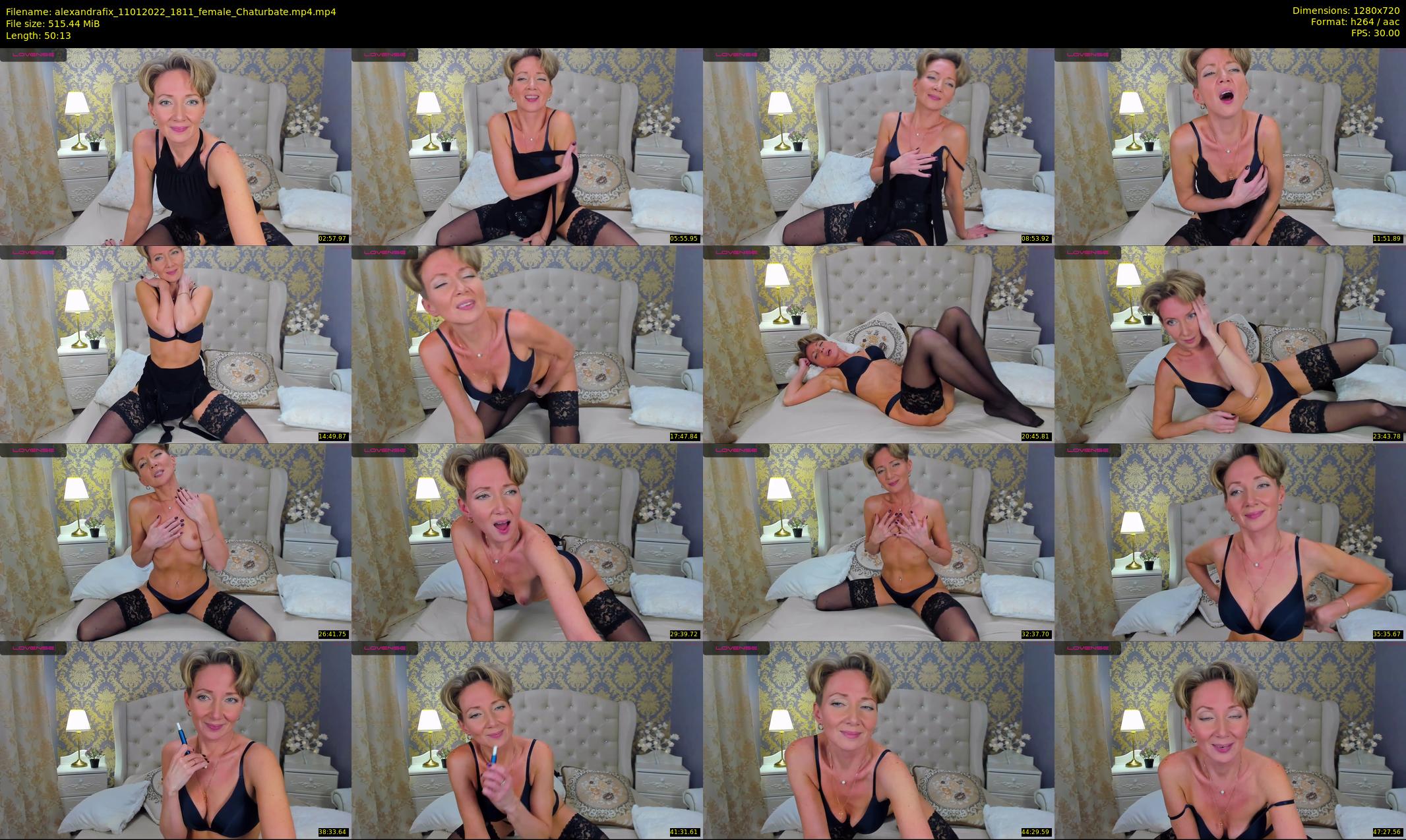 alexandrafix — 51 minute Chaturbate female cam show recording, 720p, Jan 11, 2022