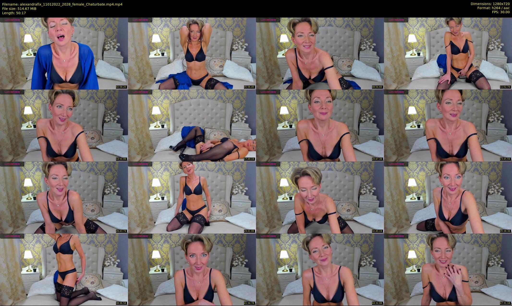 alexandrafix — 51 minute Chaturbate female cam show recording, 720p, Jan 11, 2022